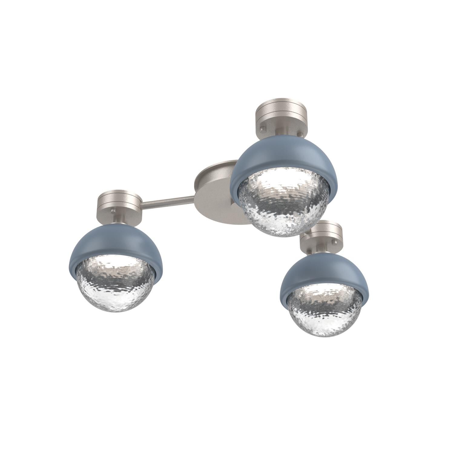 Levi Wilson Cabochon 23 Inch Flush Mount by Hammerton Studio