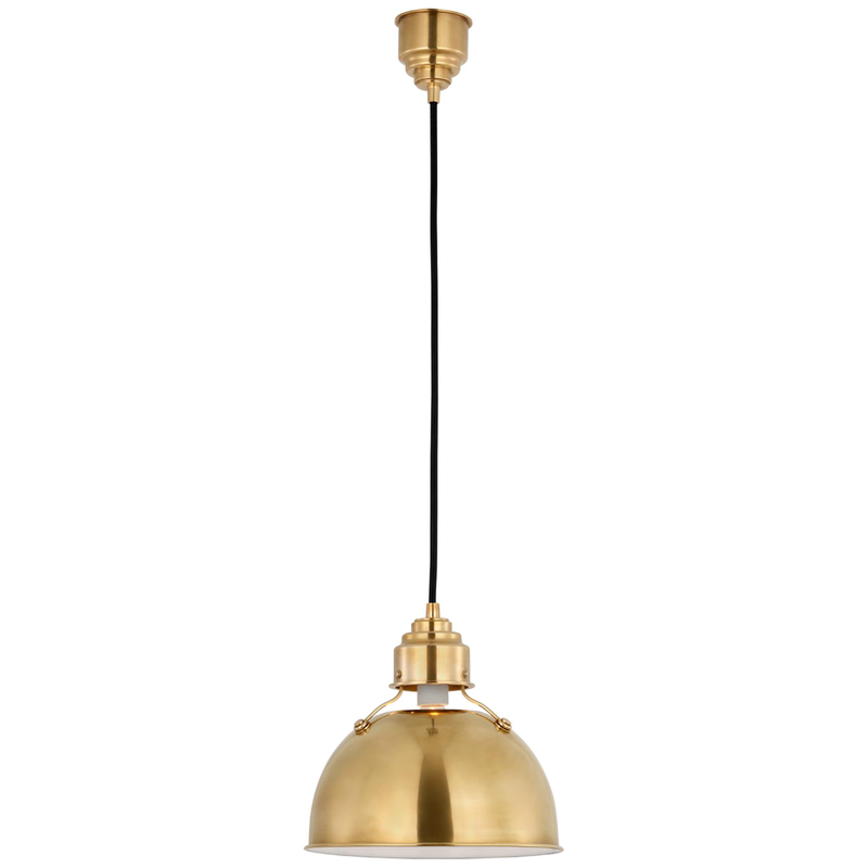 Visual Comfort Signature Collection Thomas O'Brien Eugene 12 Inch Mini Pendant