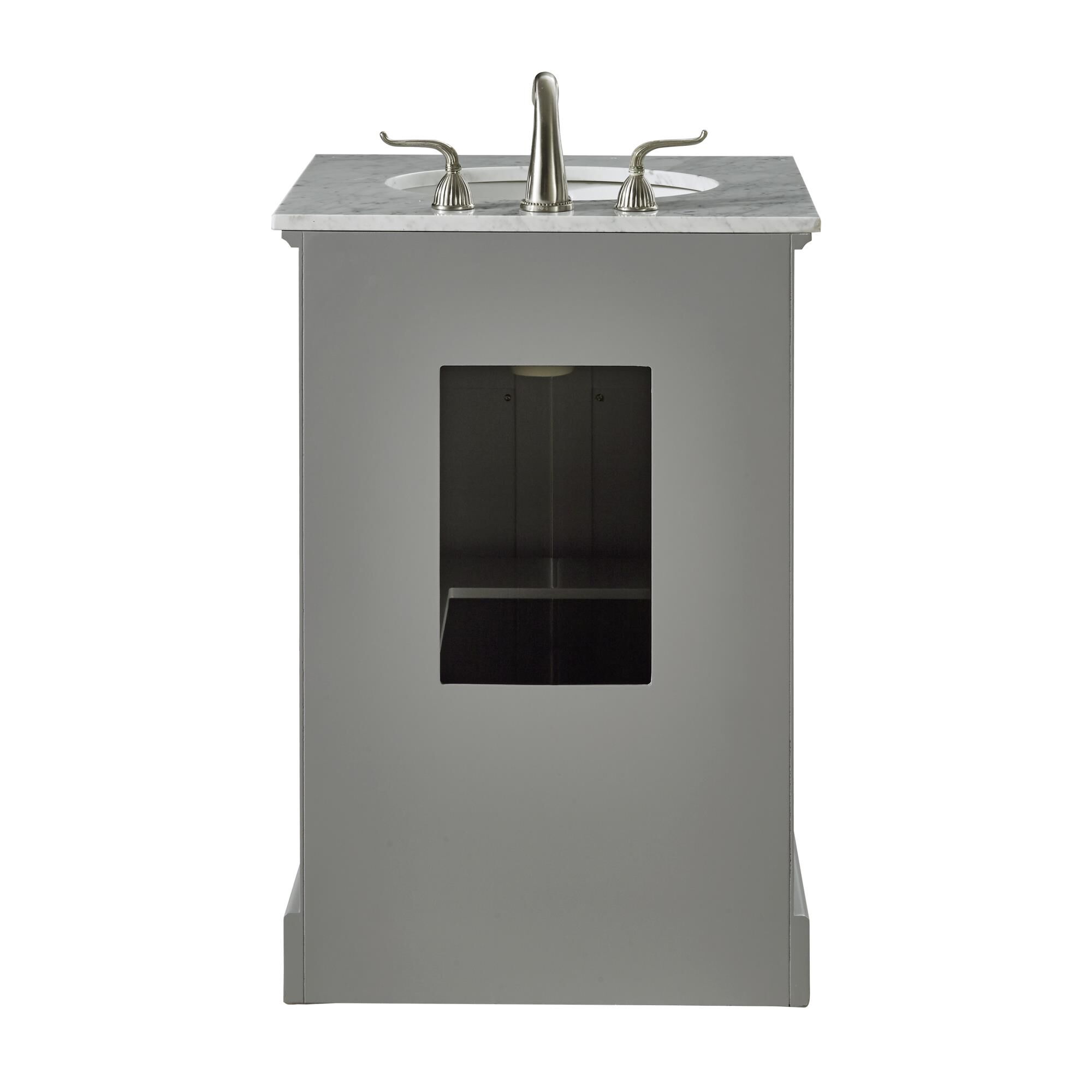 Shown in Light Grey finish