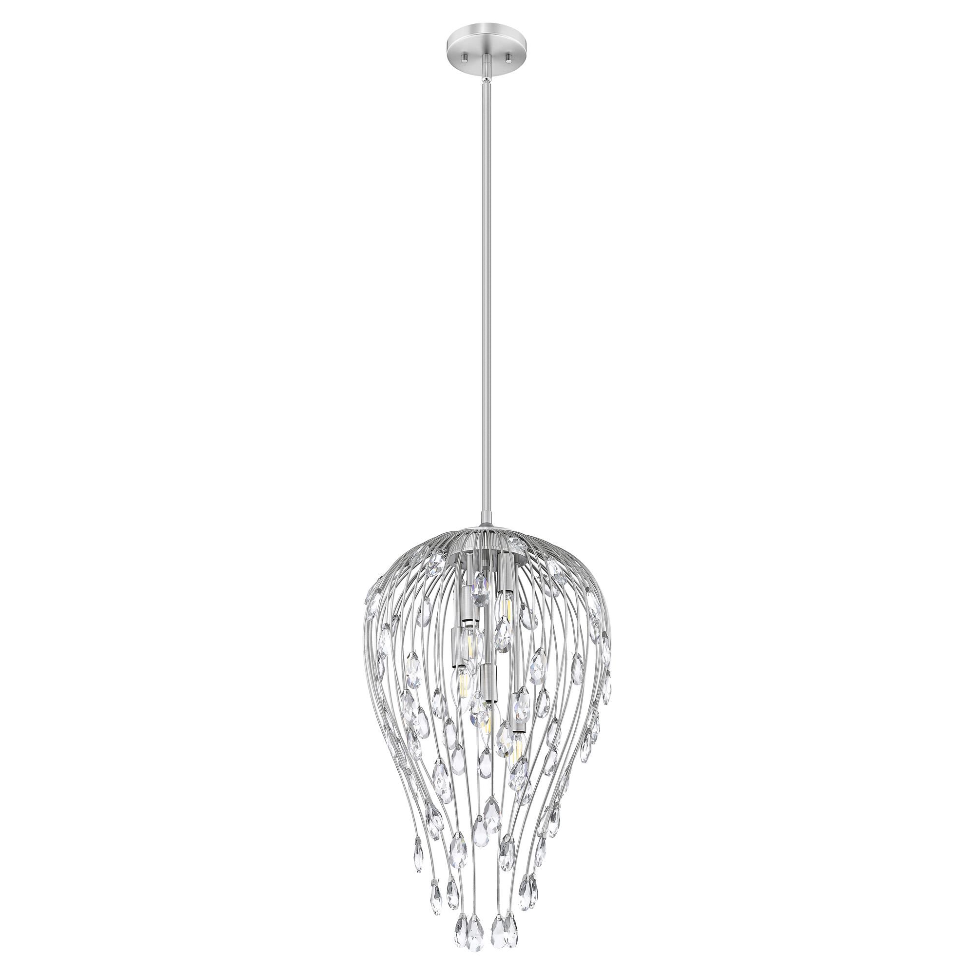 Shown in Brushed Nickel finish