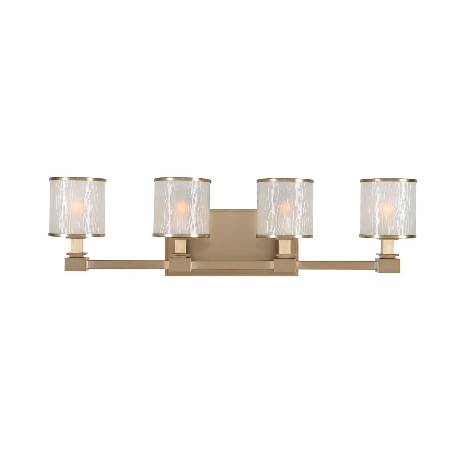 Destin 26 Inch 4 Light Bath Vanity Light by Kalco Lighting