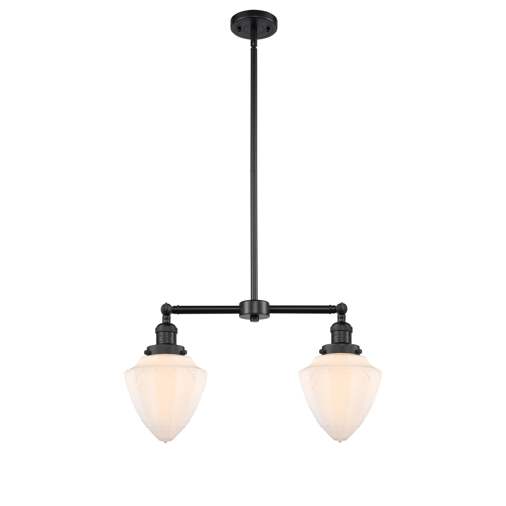 Bruno Marashlian Bullet 24 Inch 2 Light Linear Suspension Light by Innovations Lighting