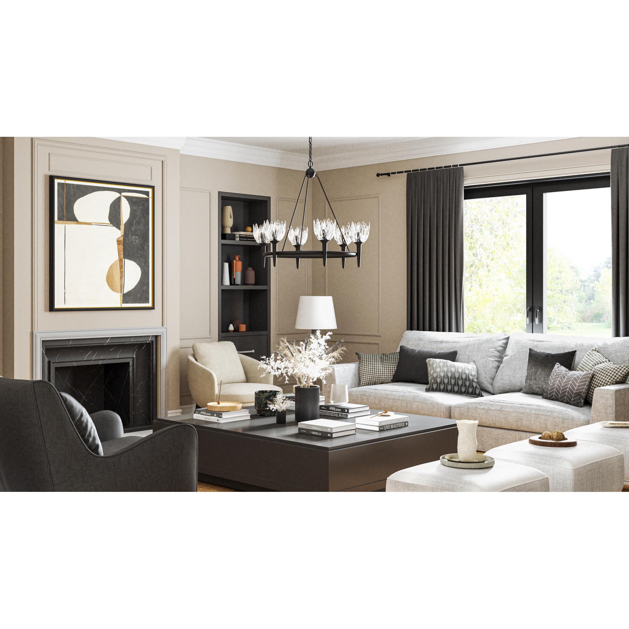 Shea 31 Inch Chandelier by Quoizel