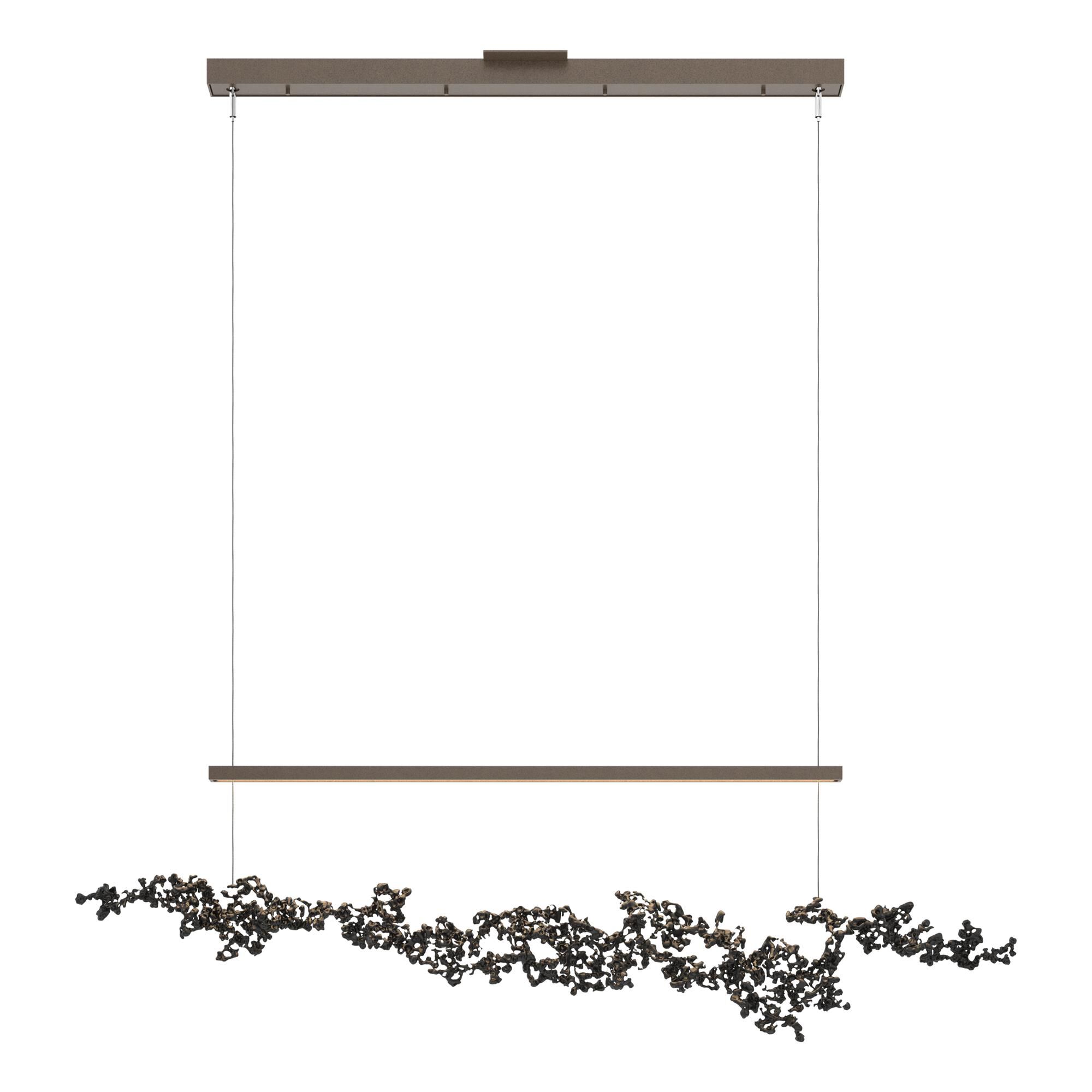 Shown in Bronze finish and Ink Aluminum shade