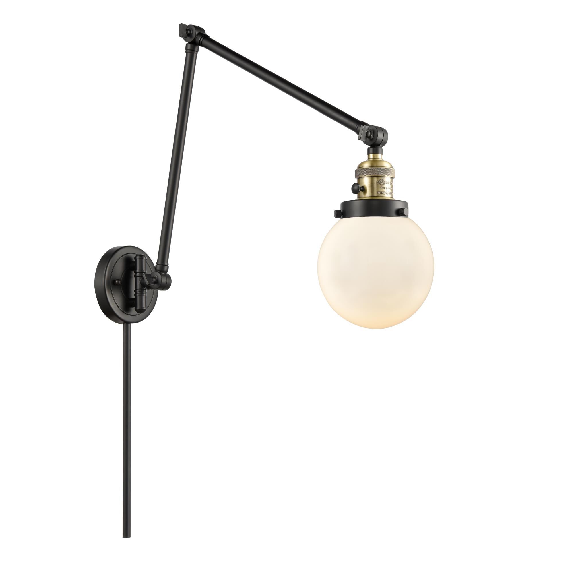 Bruno Marashlian Beacon Wall Swing Lamp by Innovations Lighting