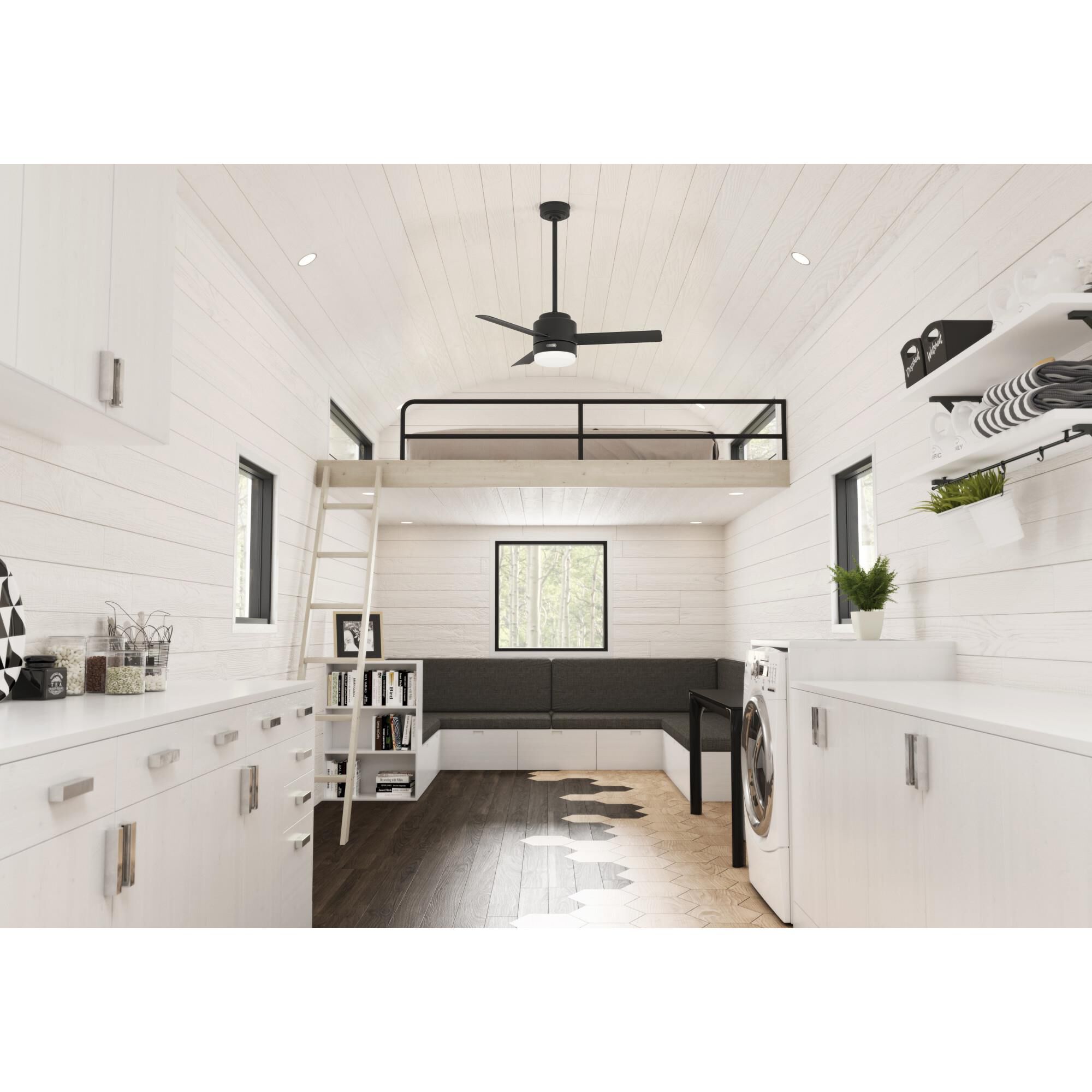 Gilmour 44 Inch Ceiling Fan with Light Kit by Hunter Fan