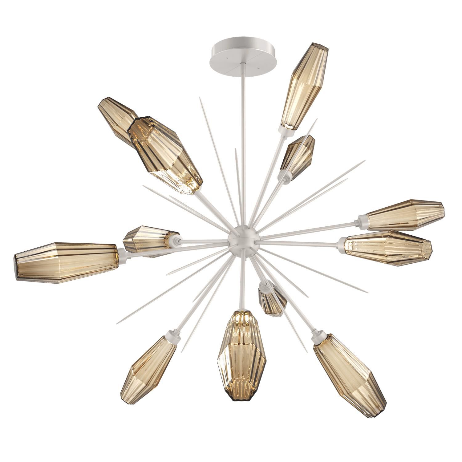 Shown in Metallic Beige Silver finish and Optic Rib Bronze glass