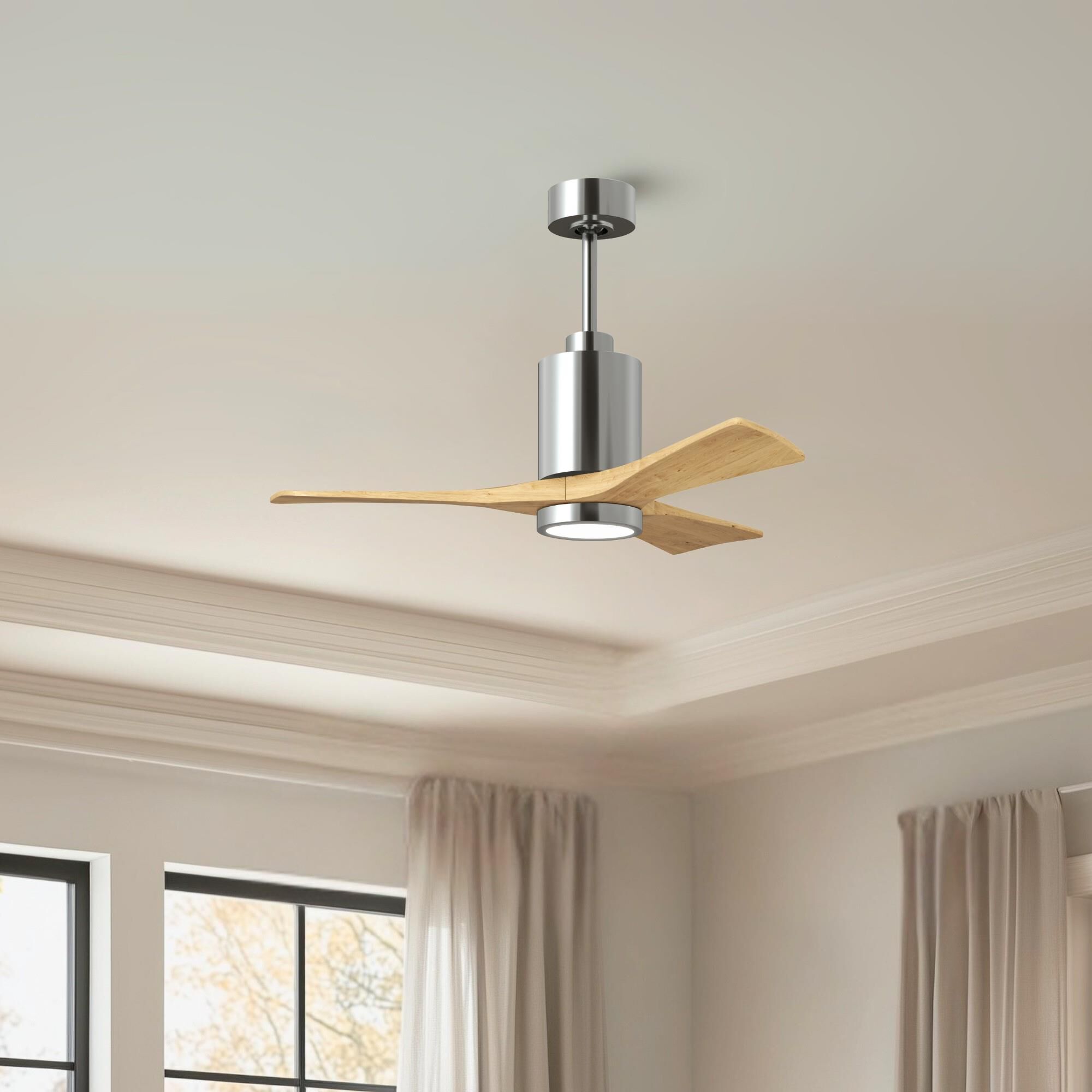 Patricia 42 Inch Ceiling Fan with Light Kit by Matthews Fan Company