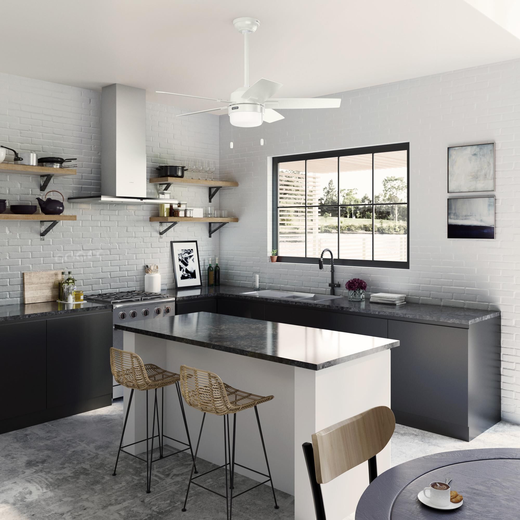 Shown in Fresh White finish