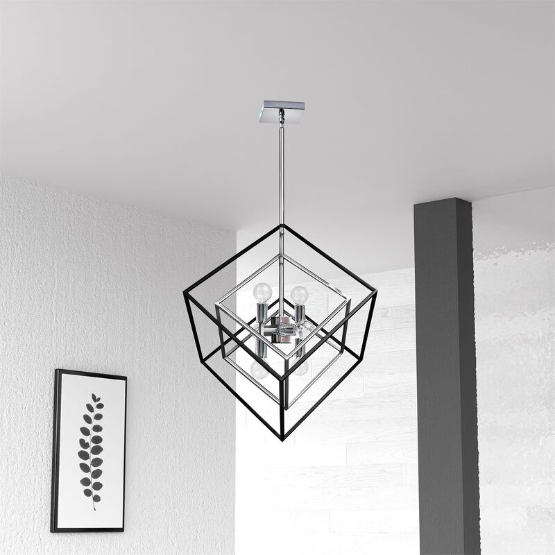 Kappa 22 Inch 6 Light LED Mini Chandelier by Dainolite