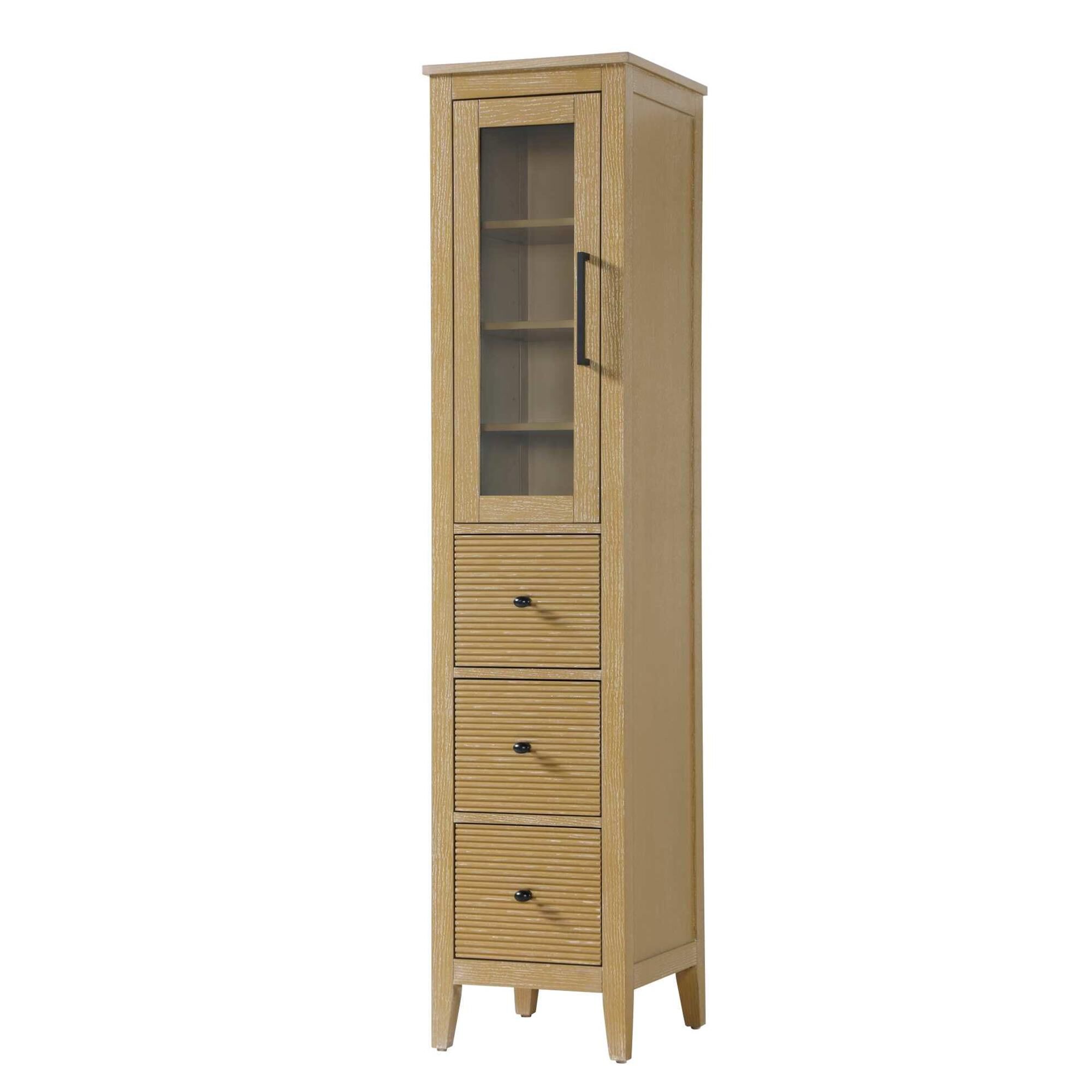 Shown in Linen Oak finish