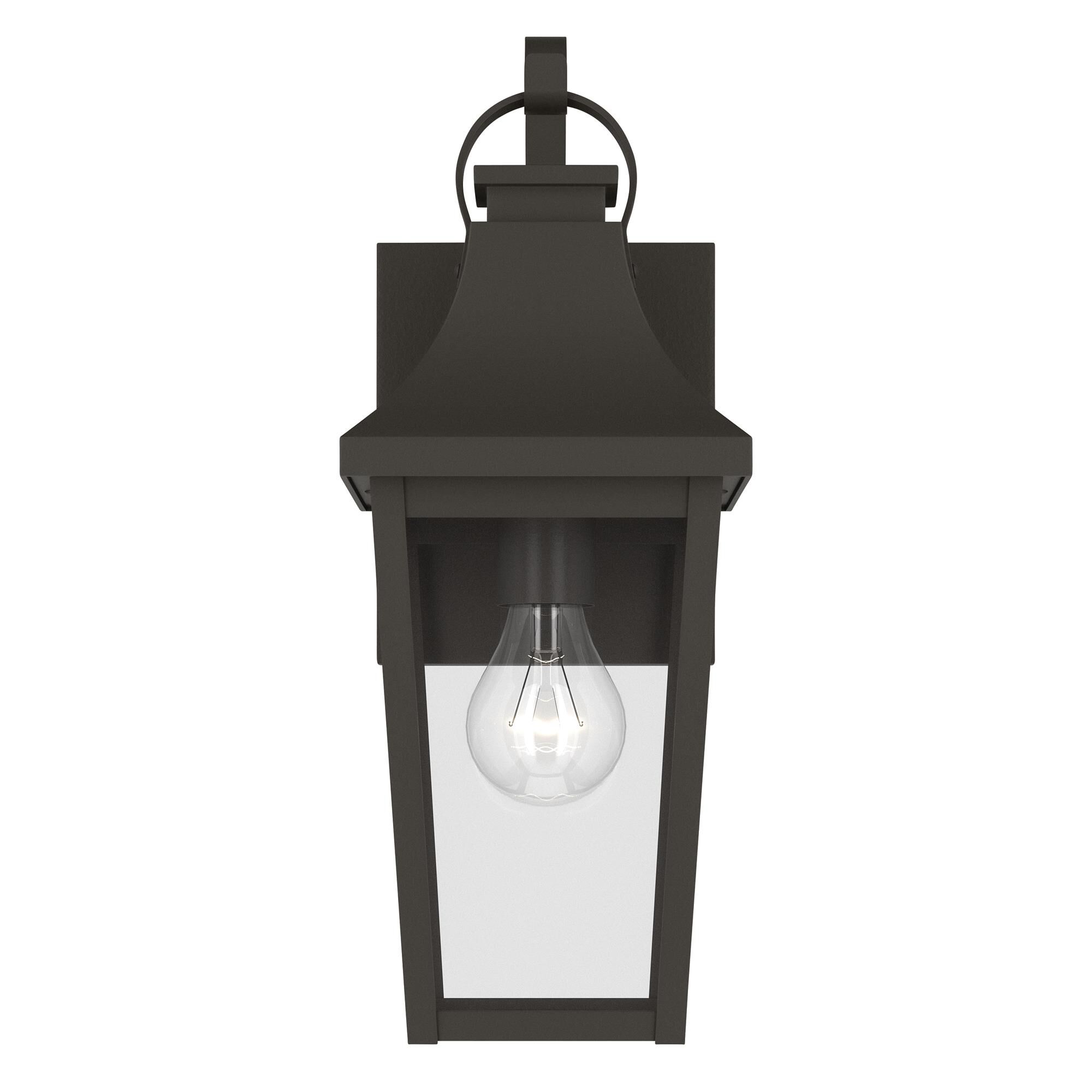 Shown in Olde Bronze finish and Clear glass