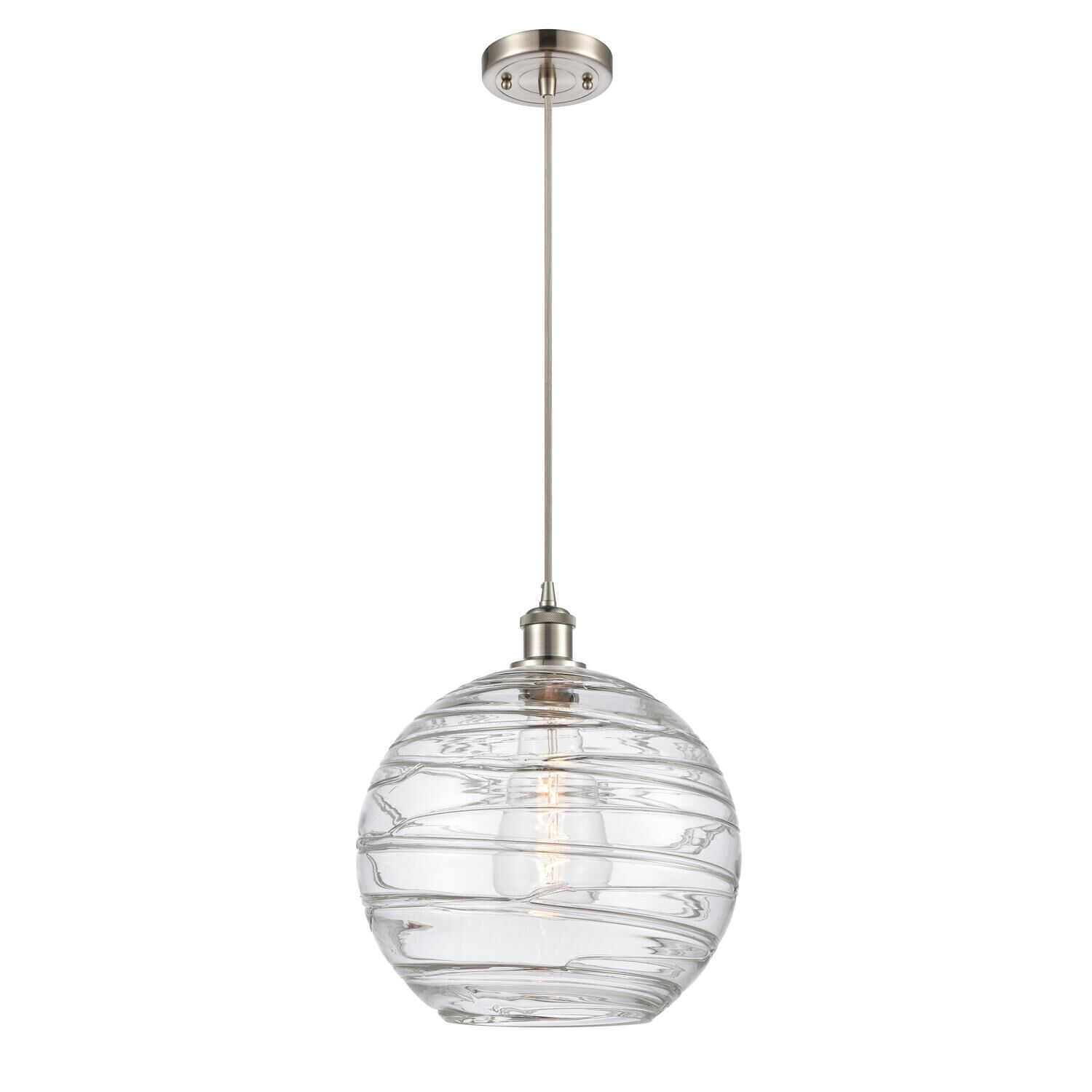 Bruno Marashlian Athens Deco Swirl 12 Inch Mini Pendant by Innovations Lighting