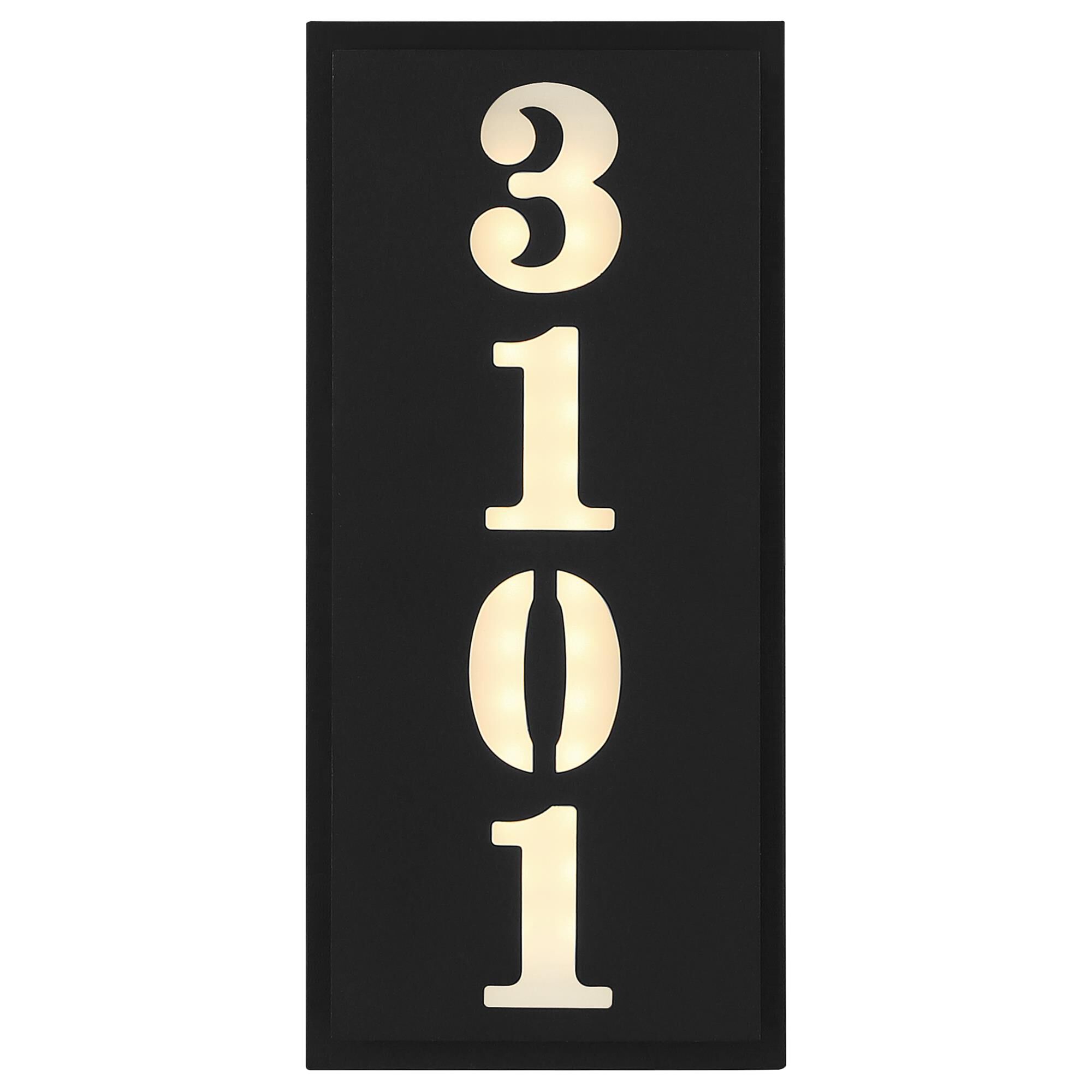 Access Lighting Numero 10 Inch LED Wall Sconce