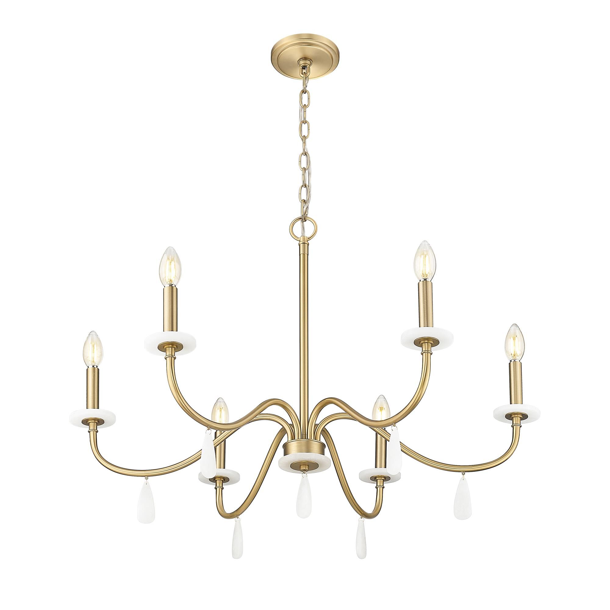 Toussant 32 Inch Chandelier by Z-lite