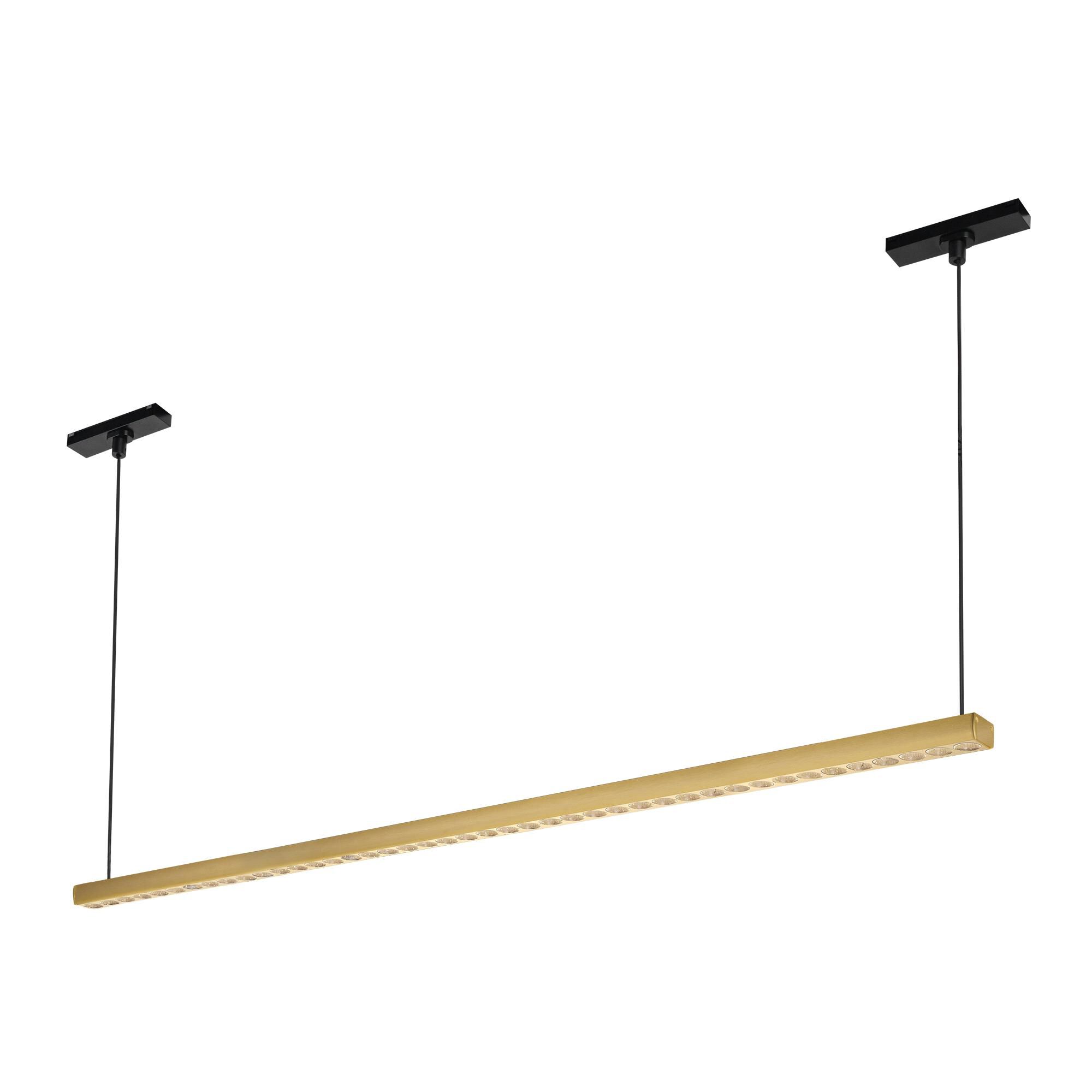 Shown in Brushed Gold finish