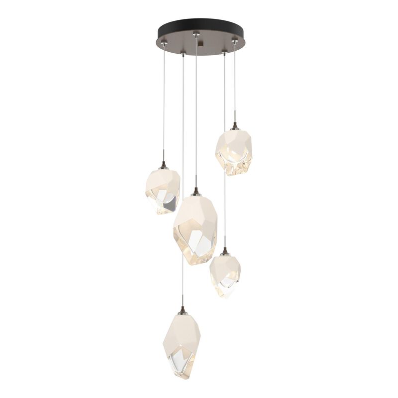 Chrysalis 16 Inch 5 Light Multi Light Pendant by Hubbardton Forge