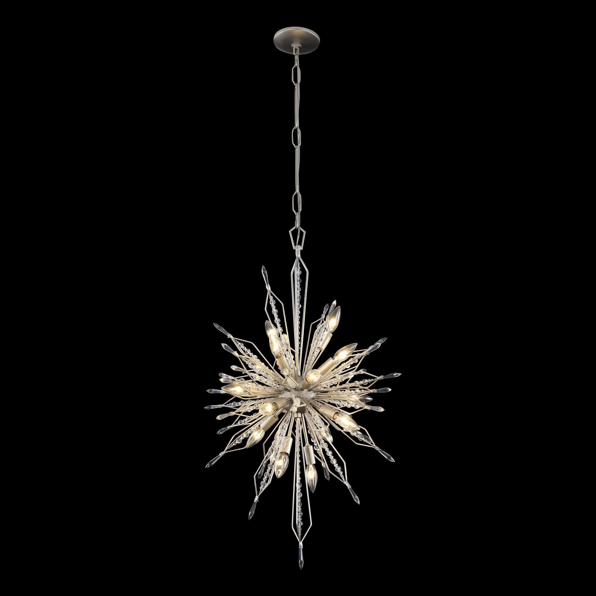 Shown in Gold Dust finish and Premium - Clear crystal