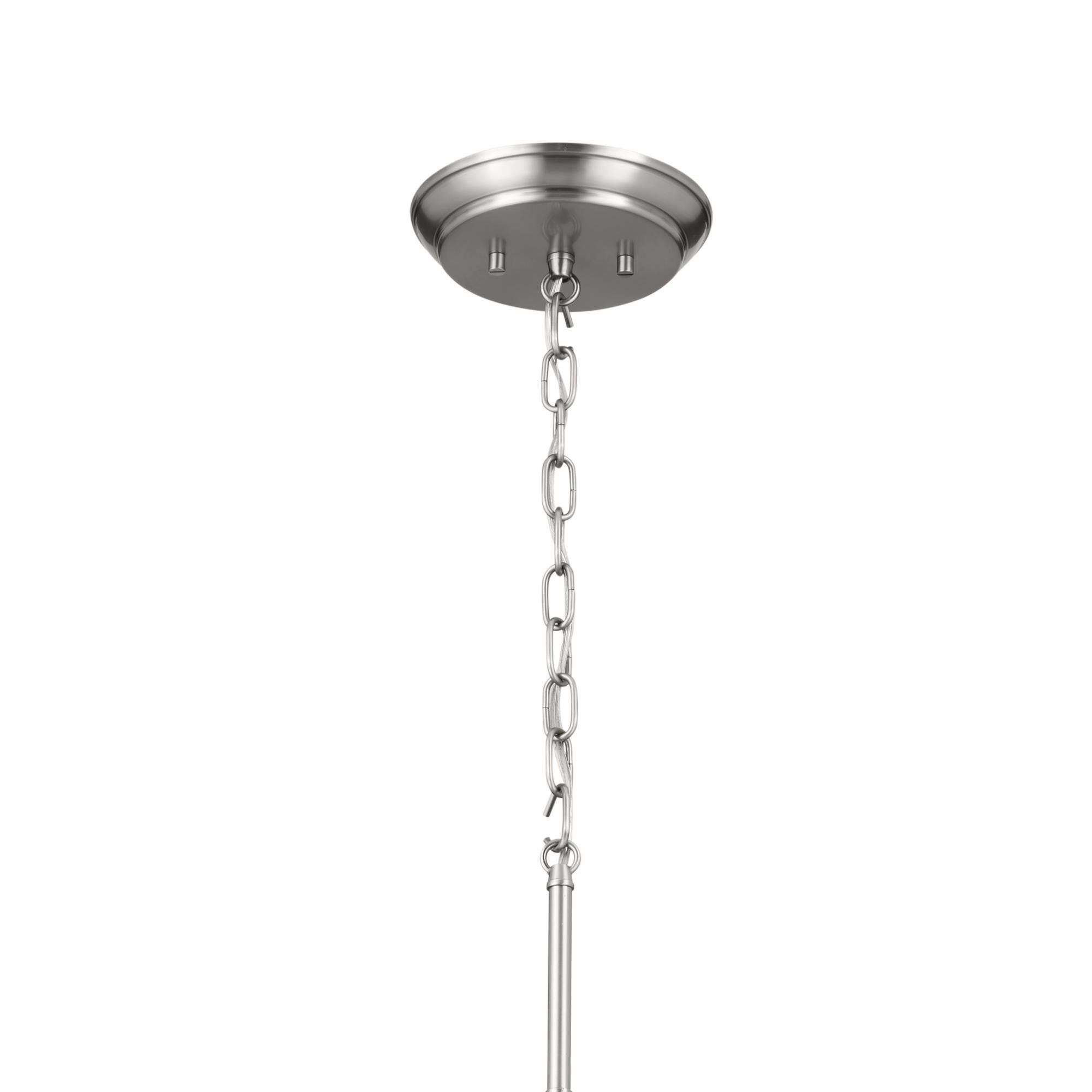 Shown in Classic Pewter finish and Metal and Bell shade