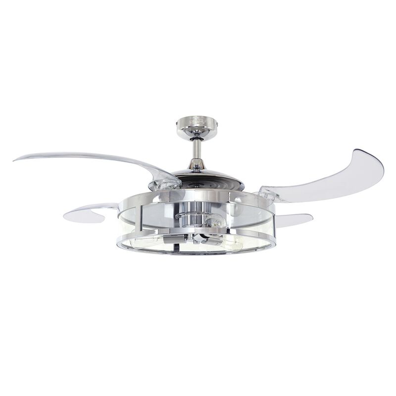 Classic 48 Inch Ceiling Fan with Light Kit by Beacon Lighting