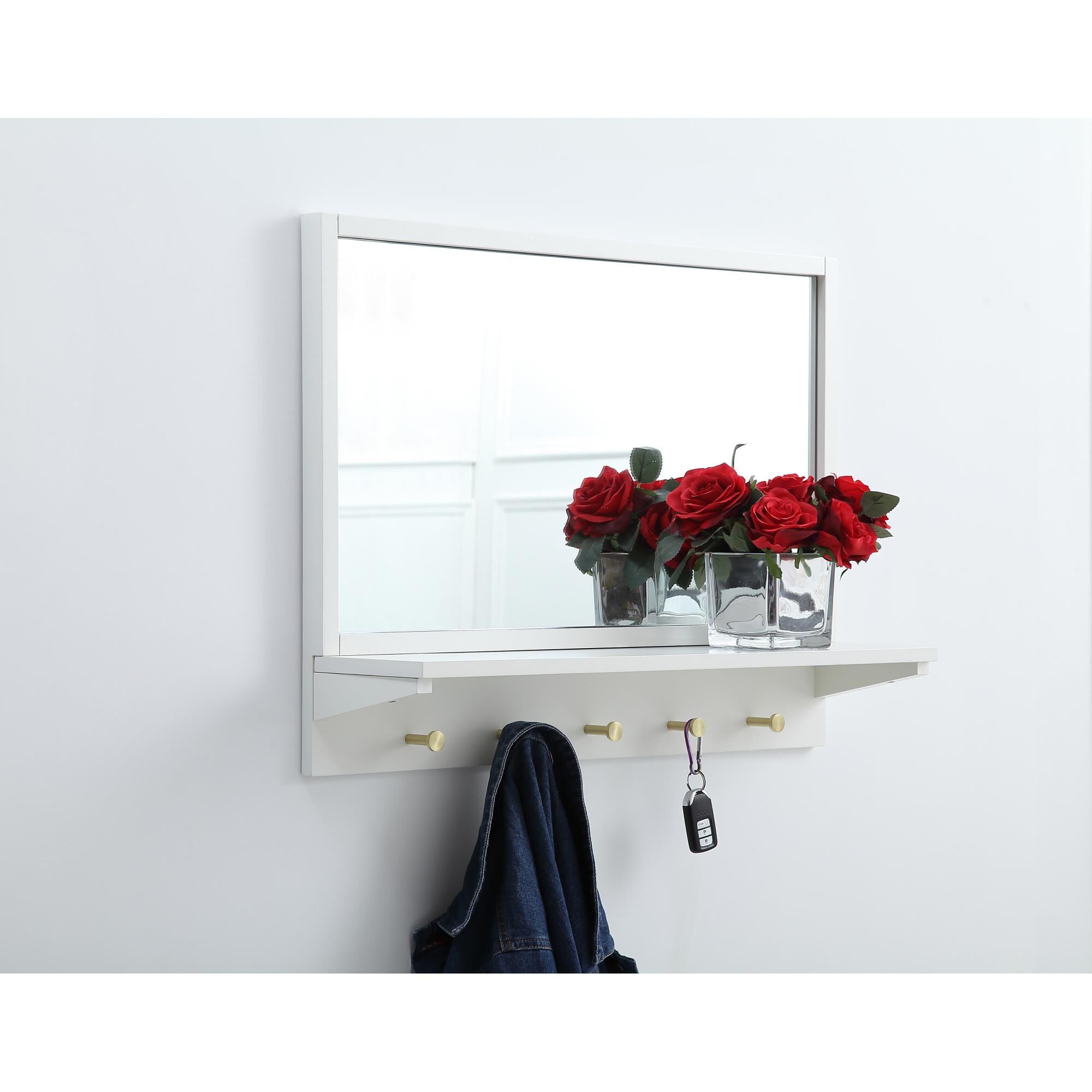 Shown in White finish