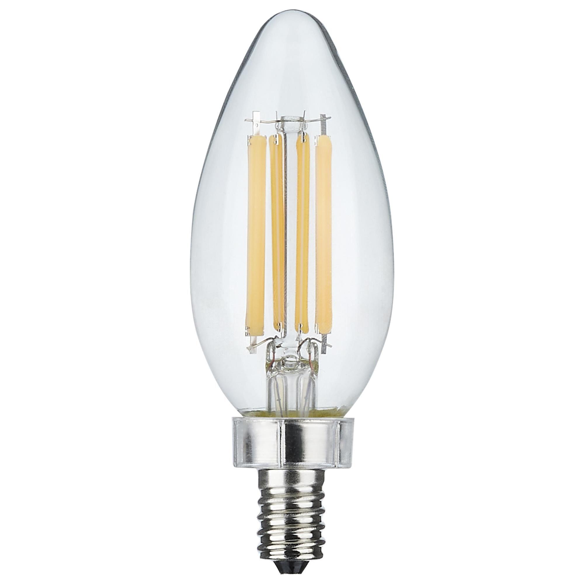 8 Watt Candelabra 4000K LED Light Bulb by Satco