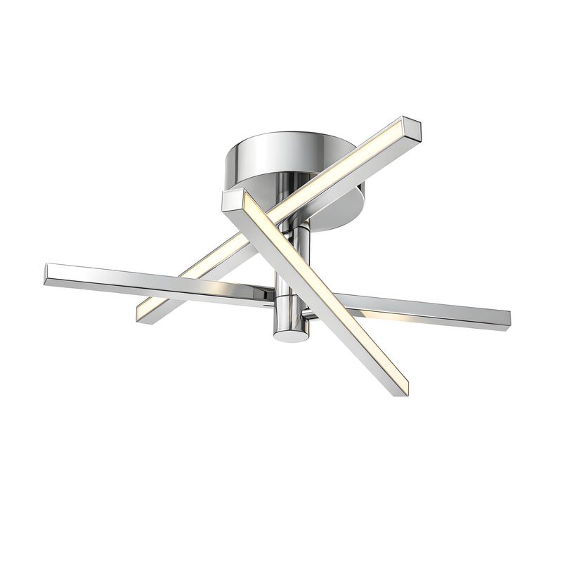 Knoll 18 Inch Semi Flush Mount by AFX Lighting