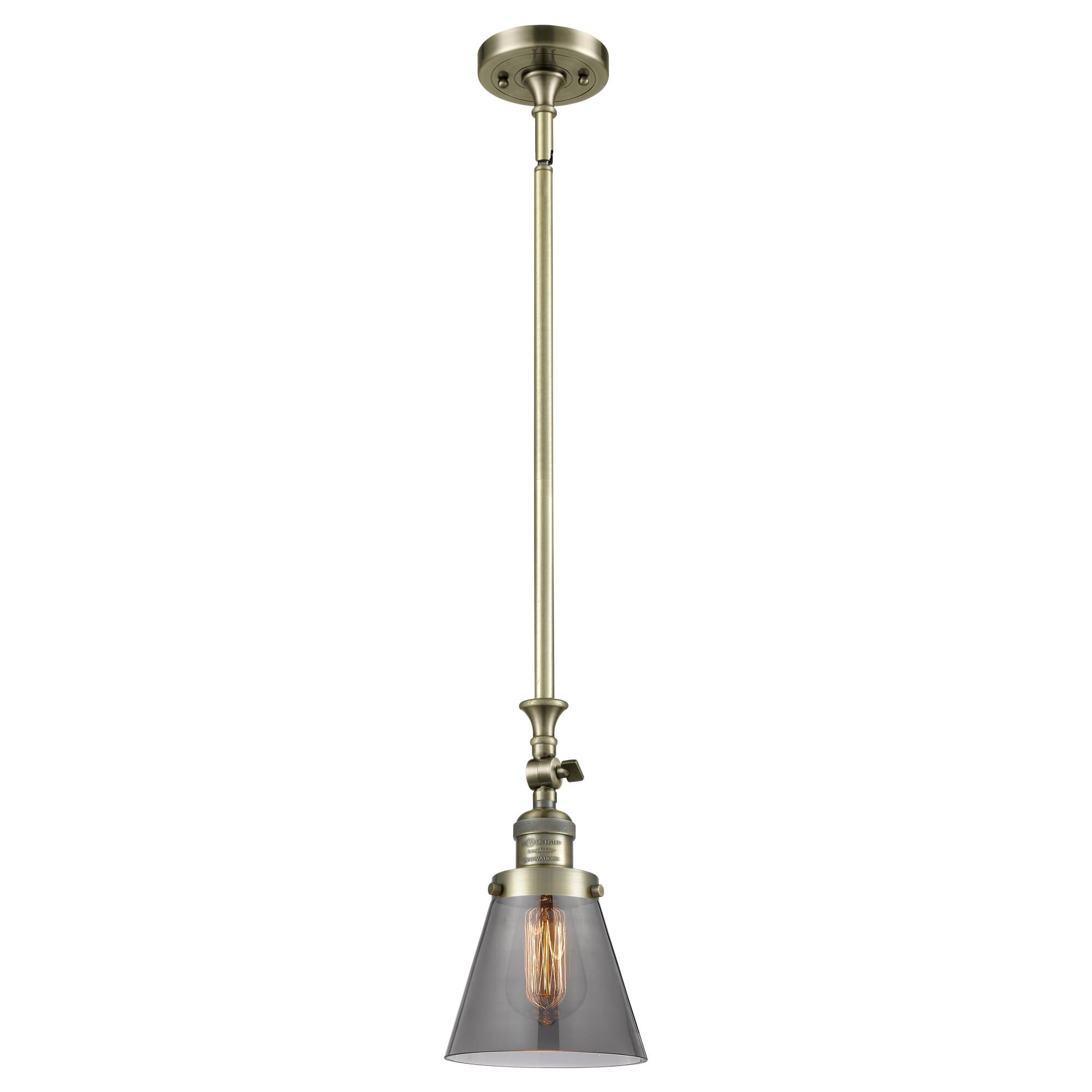 Bruno Marashlian Small Cone 6 Inch Mini Pendant by Innovations Lighting