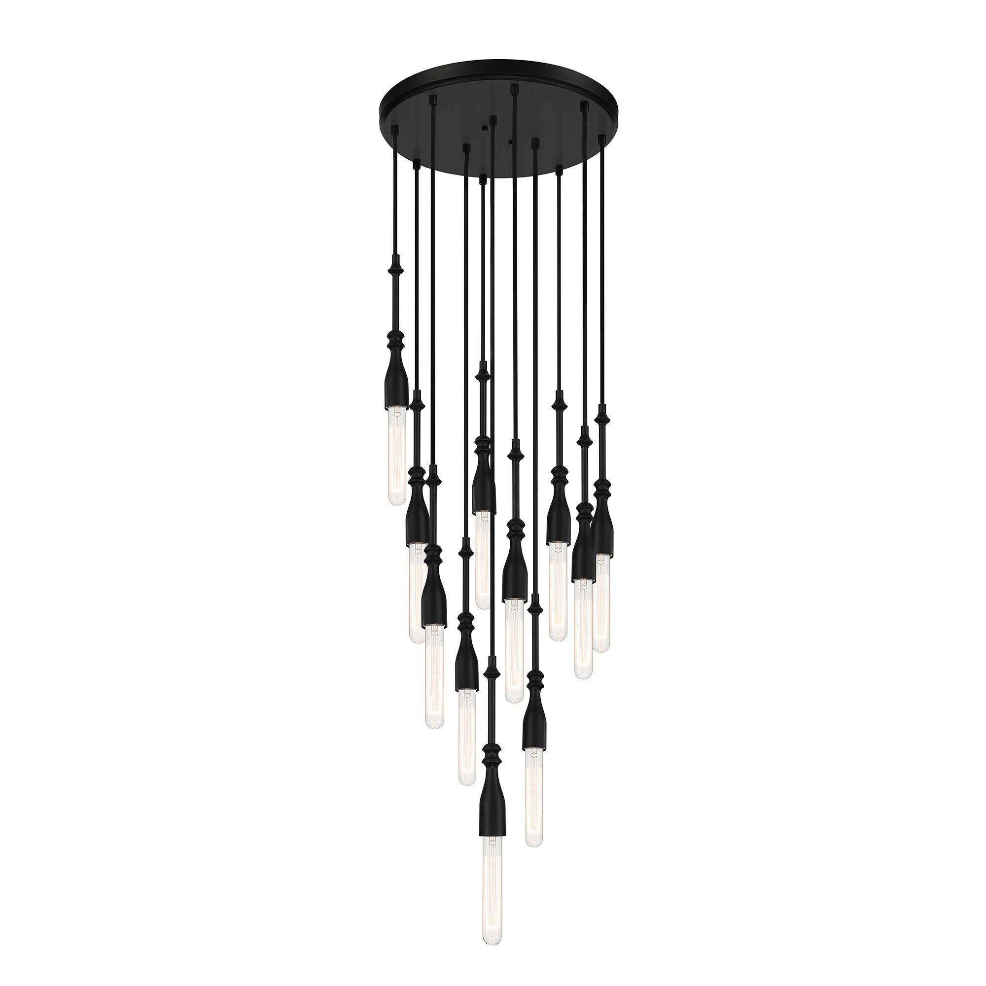 Louise 15 Inch 11 Light Multi Light Pendant by Designers Fountain