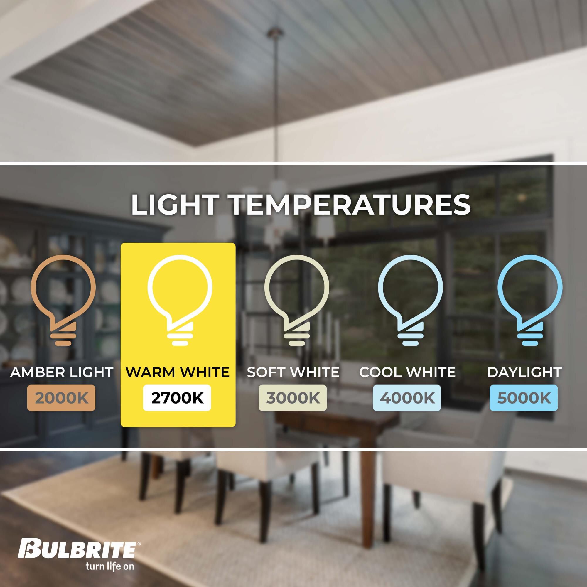 Dimmable 4.5 Watt 2700K T8 LED Light Bulb by Bulbrite
