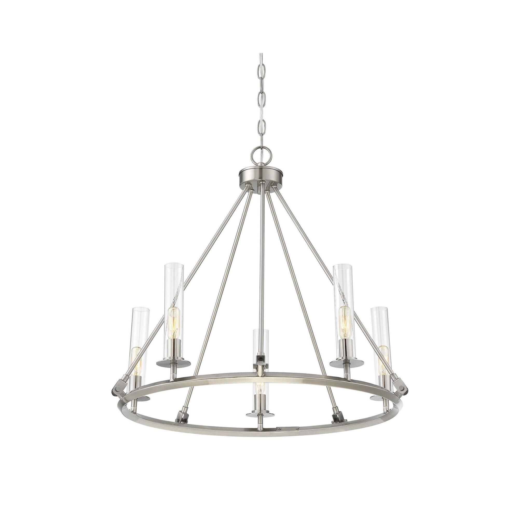 Hasting 26 Inch 5 Light Chandelier by Savoy House