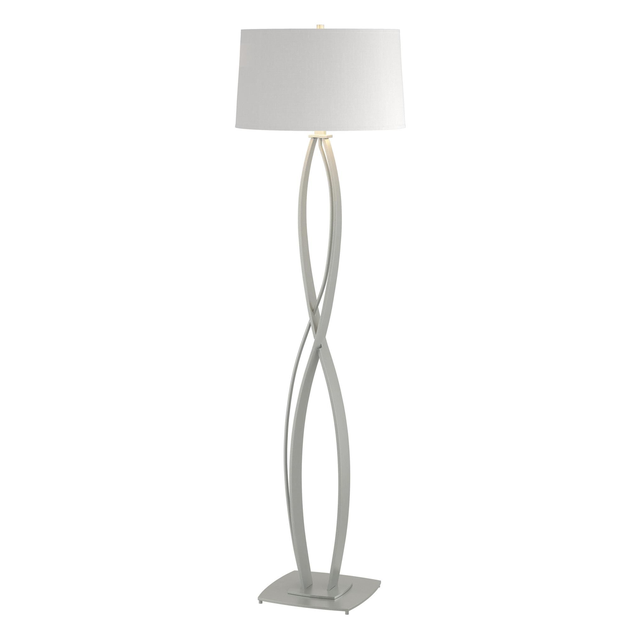 Shown in Vintage Platinum finish and Natural Anna shade