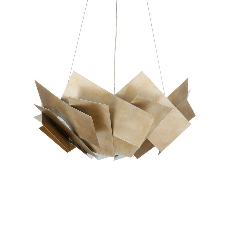 Artiste 3 Light Chandelier by Currey and Company