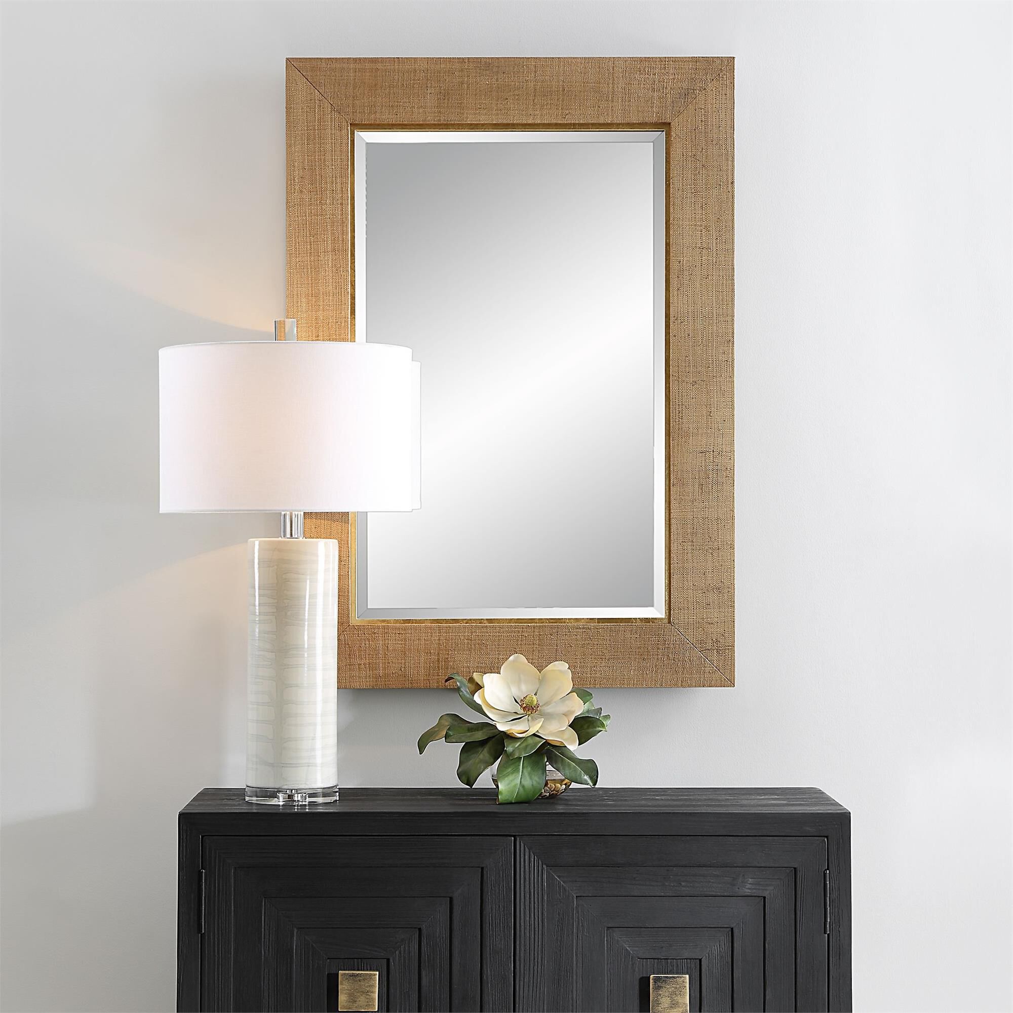 Shown in Grass Cloth finish