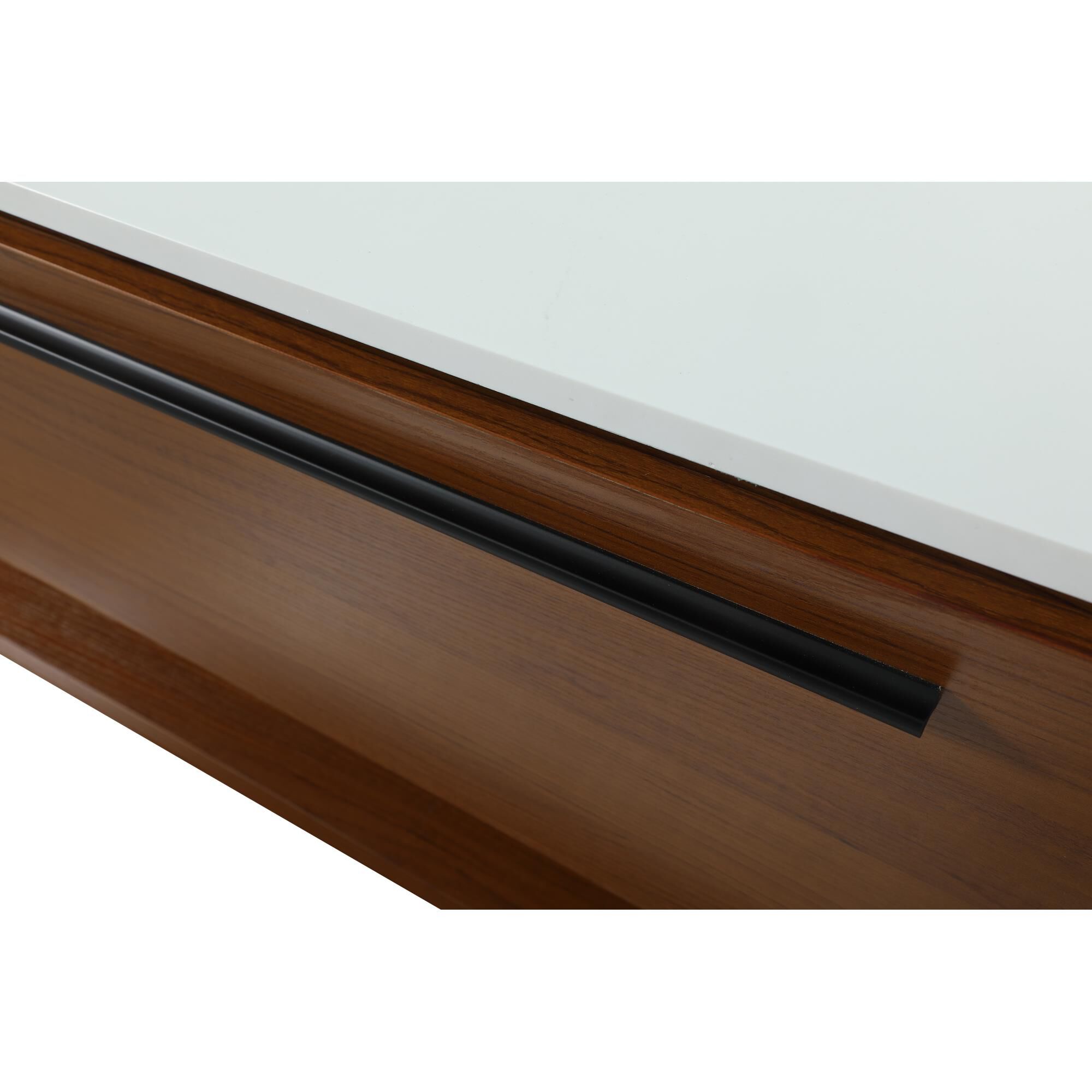 Shown in Teak finish