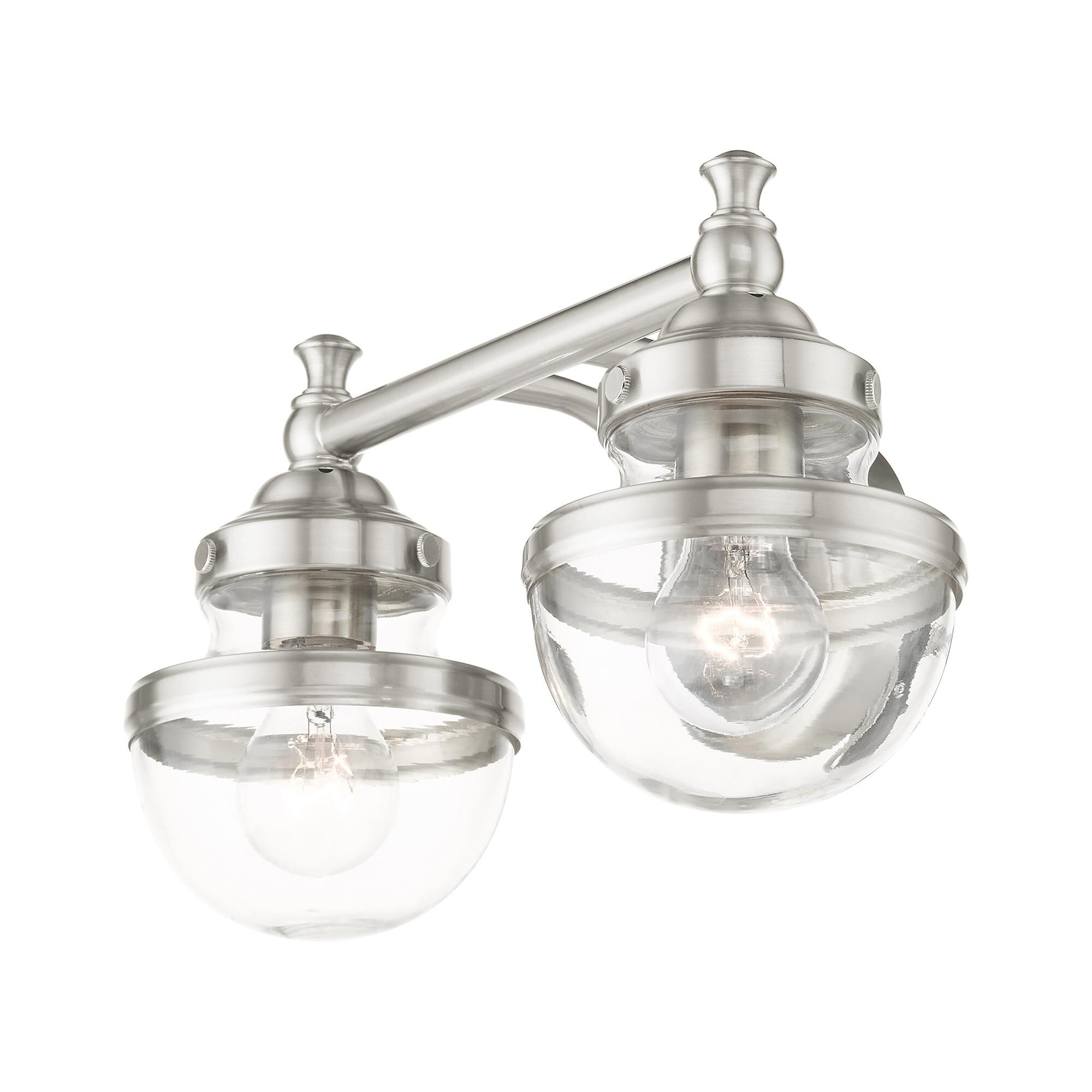 Oldwick 15 Inch 2 Light Bath Vanity Light by Livex Lighting