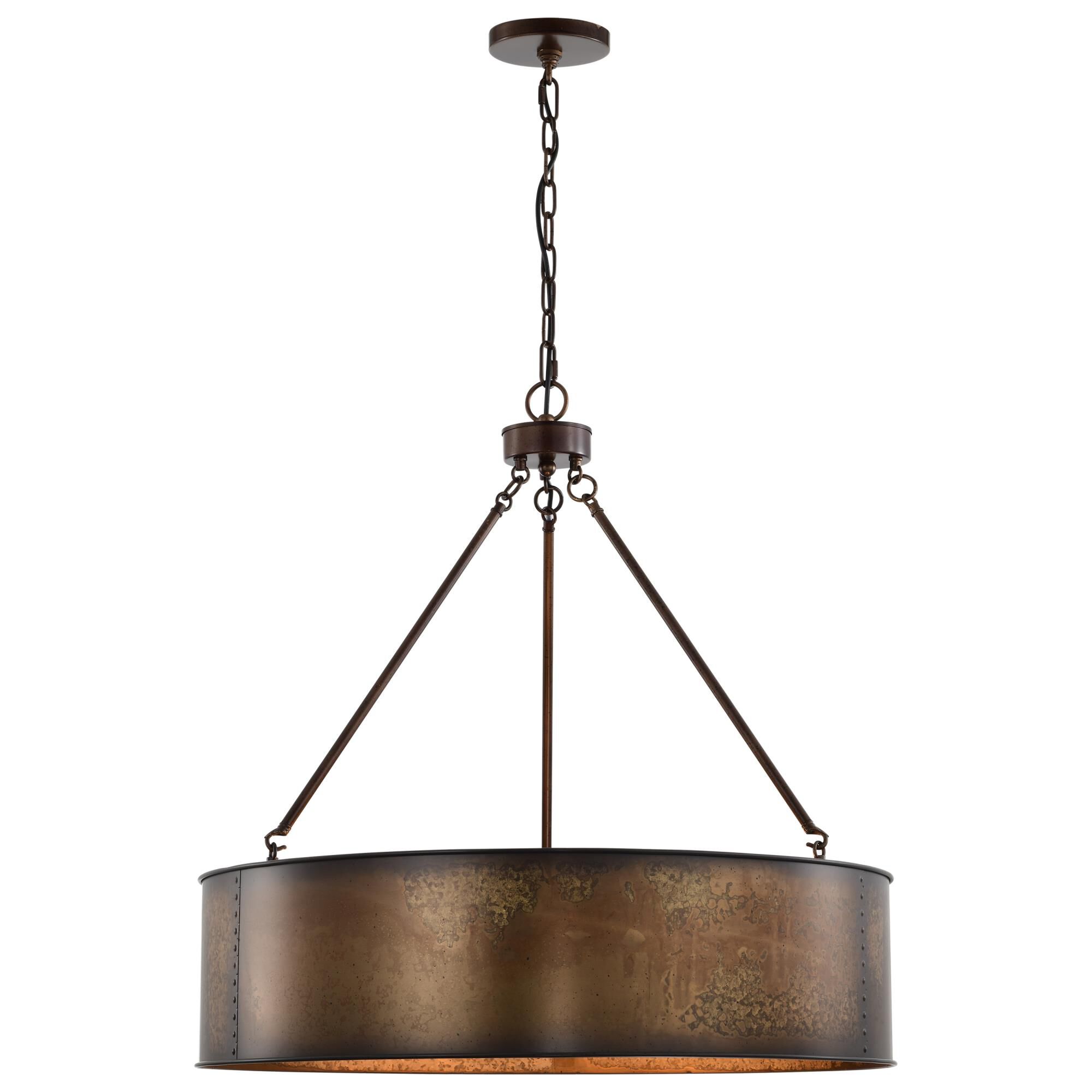 Shown in Weathered Brass finish