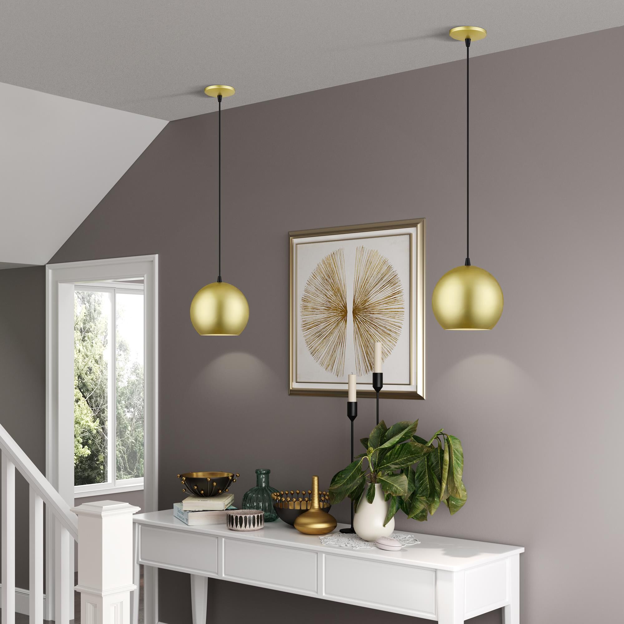 Kuppola 9 Inch Mini Pendant by Livex Lighting