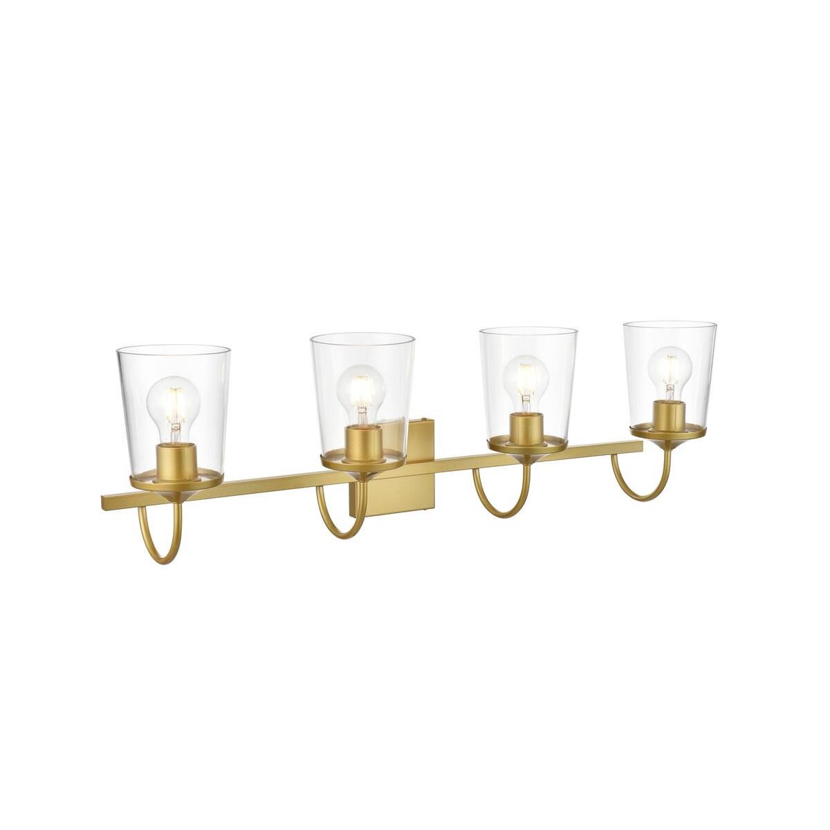 Avani 33 Inch 4 Light Bath Vanity Light by Elegant Lighting