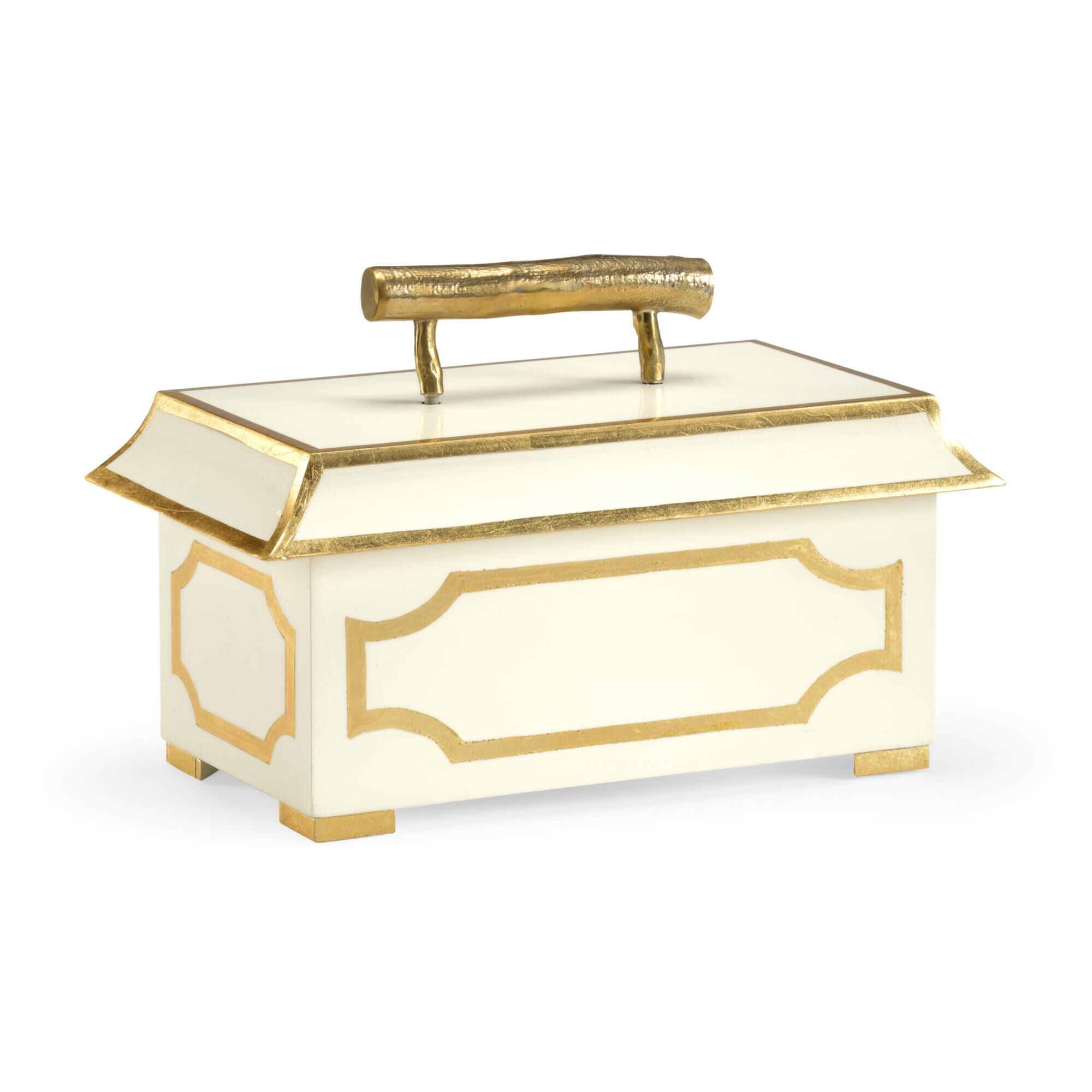 Shown in Cream/Metallic Gold finish