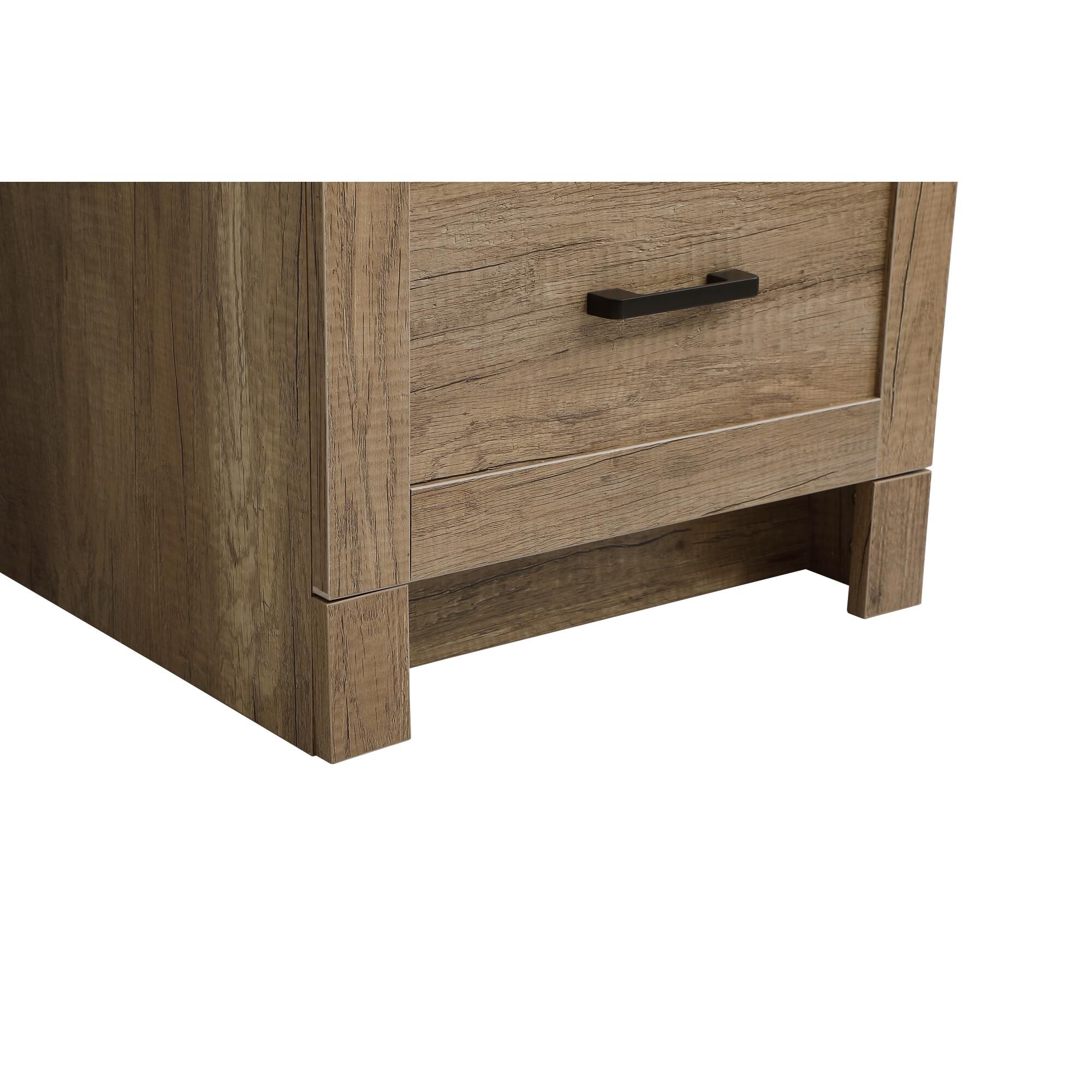 Shown in Natural Oak And Black With Ivory finish