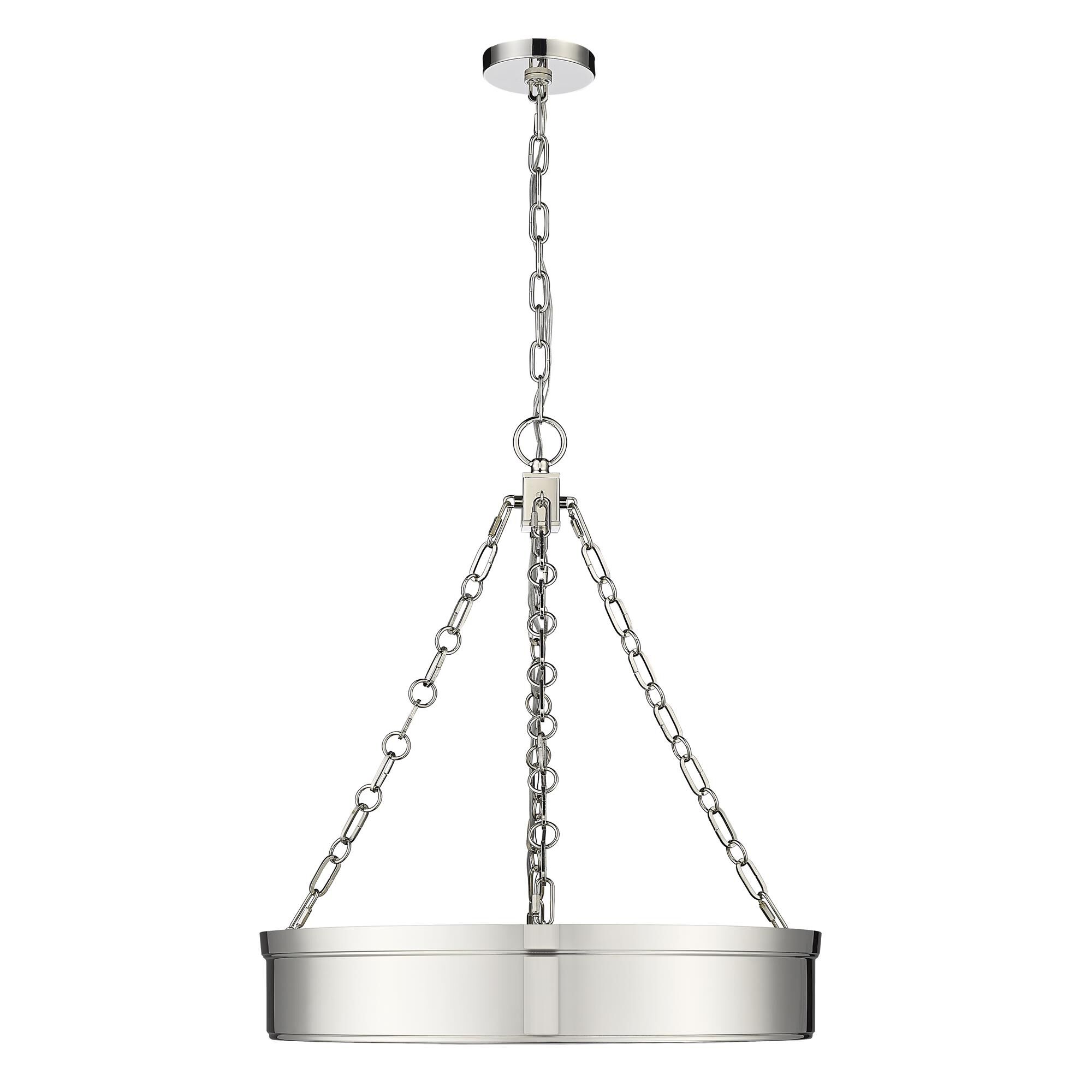 Shown in Polished Nickel finish and Marbling glass