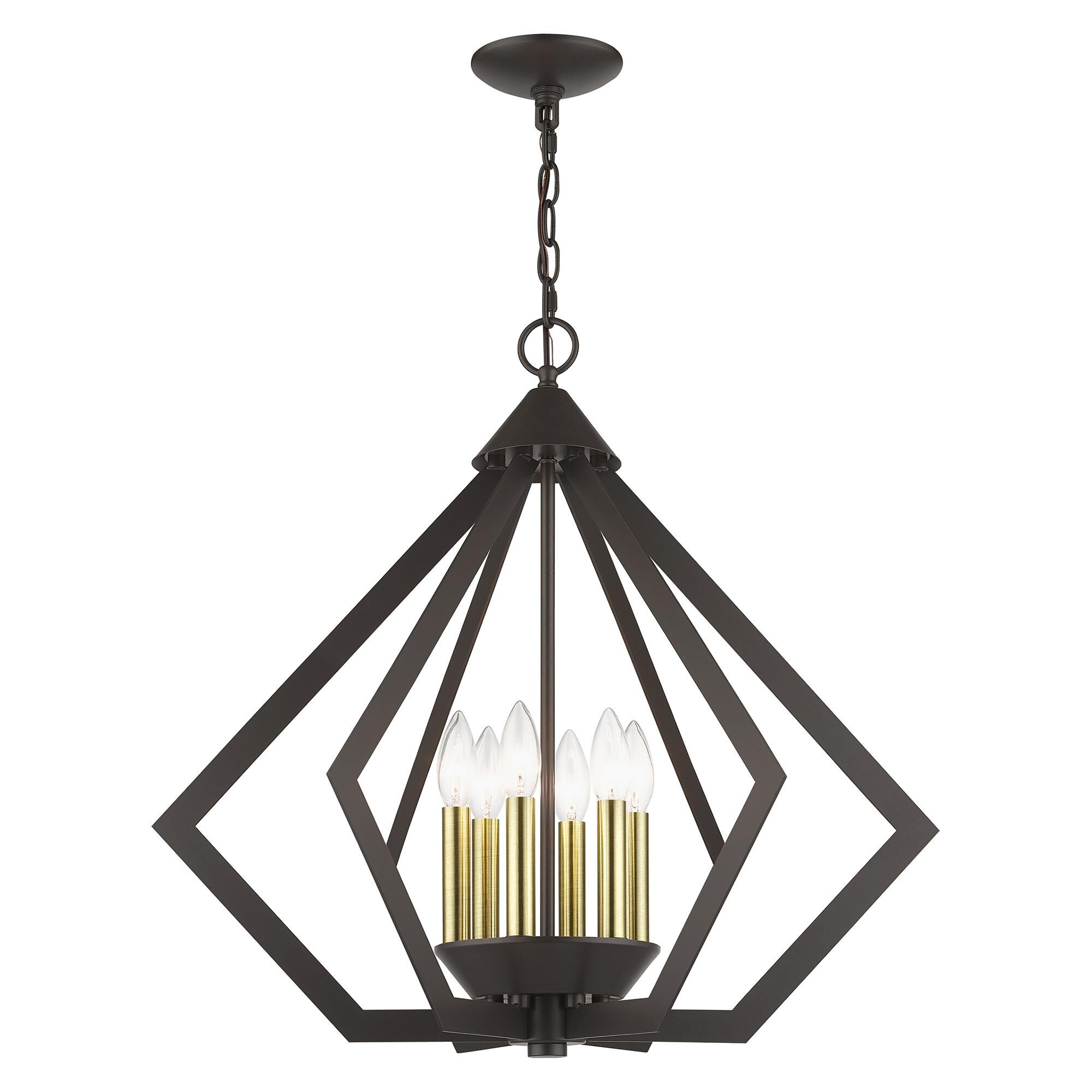 Prism Large Pendant by Livex Lighting