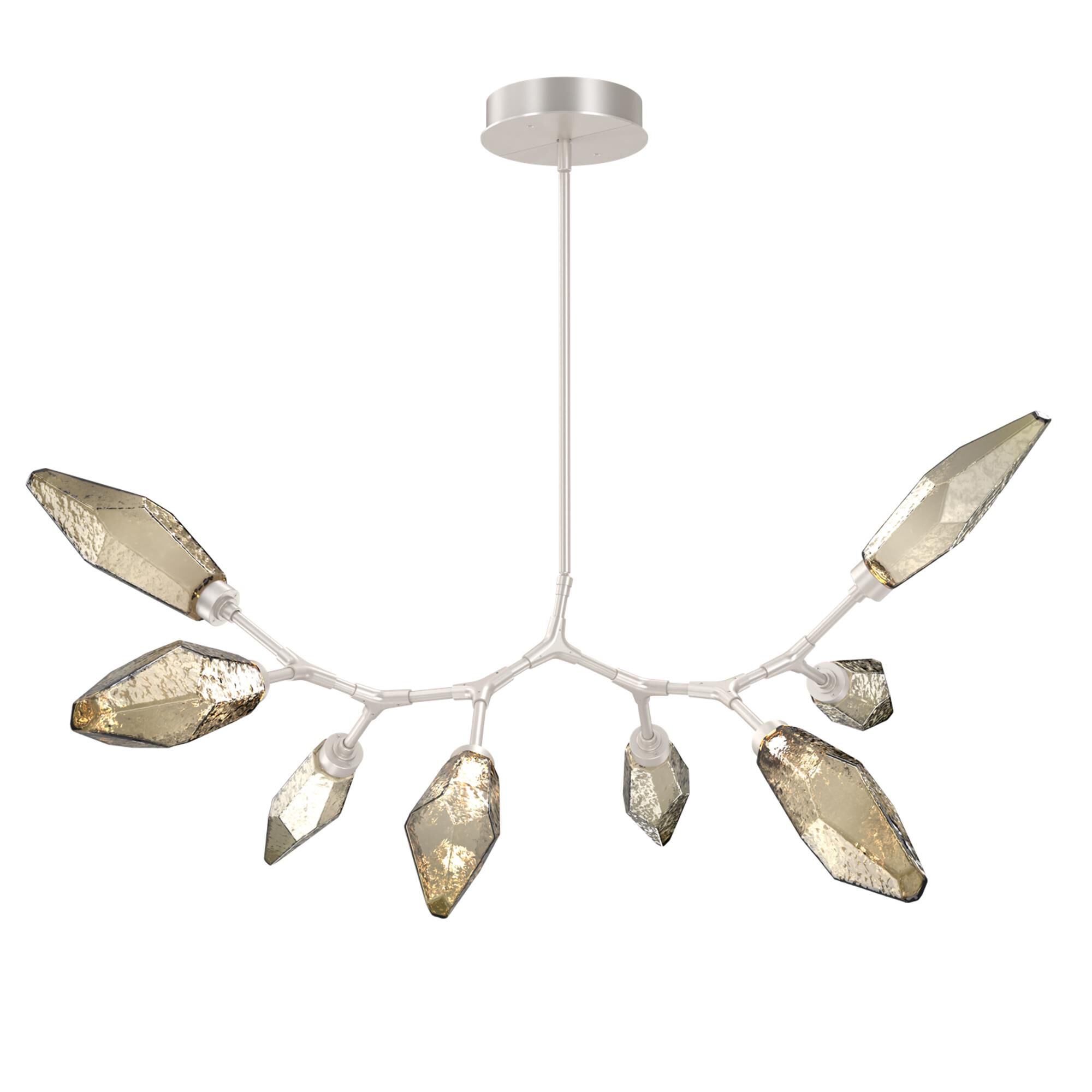 Shown in Metallic Beige Silver finish and Chilled Blown Bronze glass