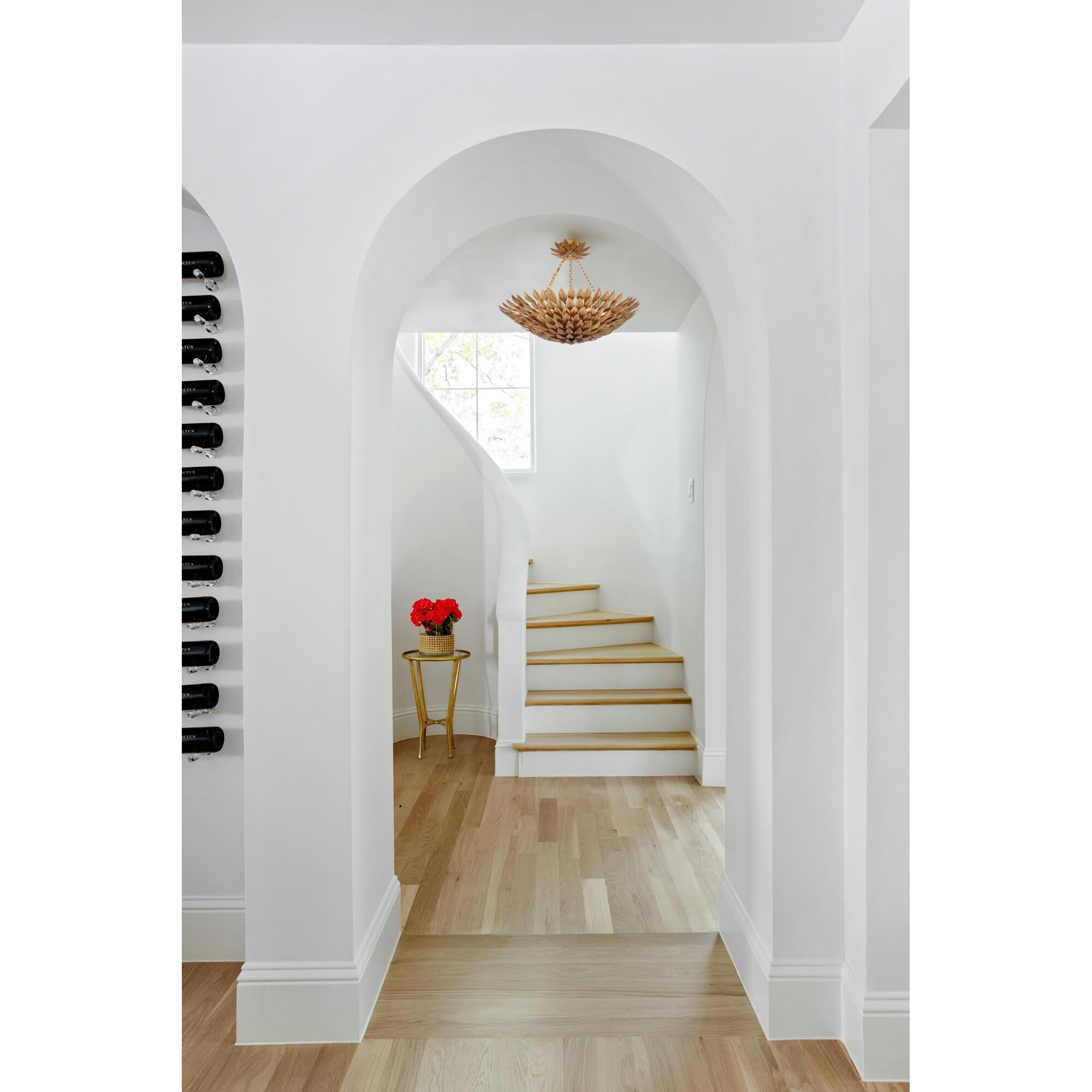 Shown in Antique Gold finish