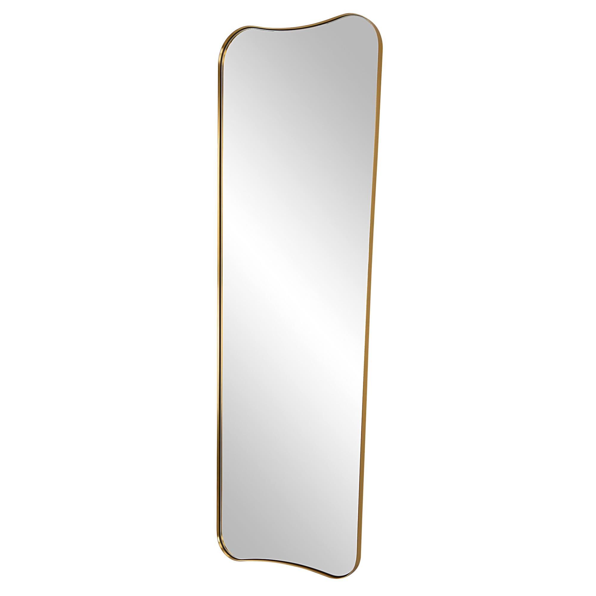 Uttermost Belvoir Large Antique Brass Mirror Decorative Mirrors by Uttermost