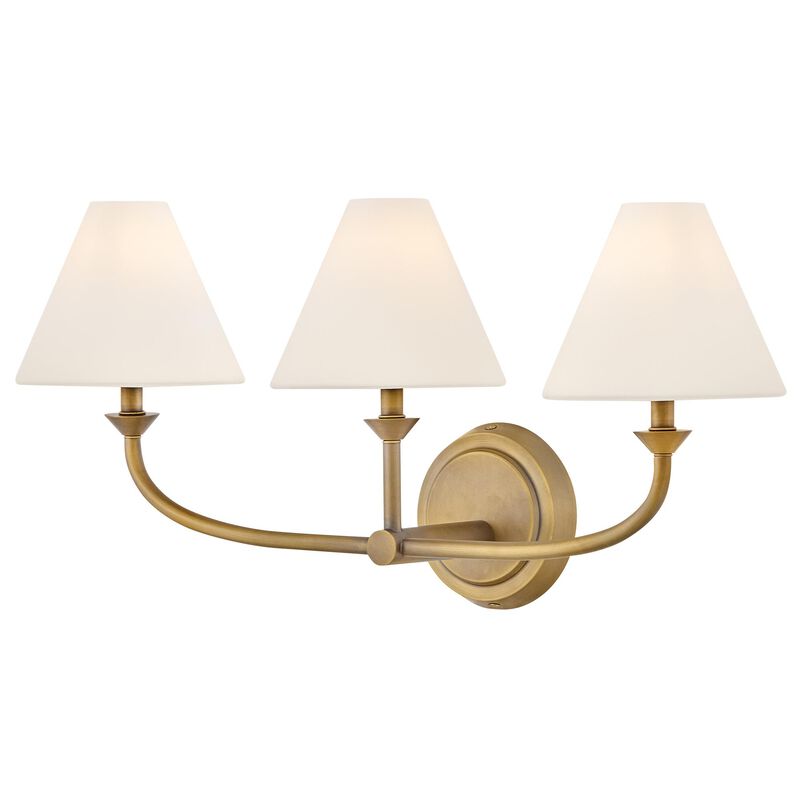 Greta 24 Inch 3 Light Bath Vanity Light by Hinkley