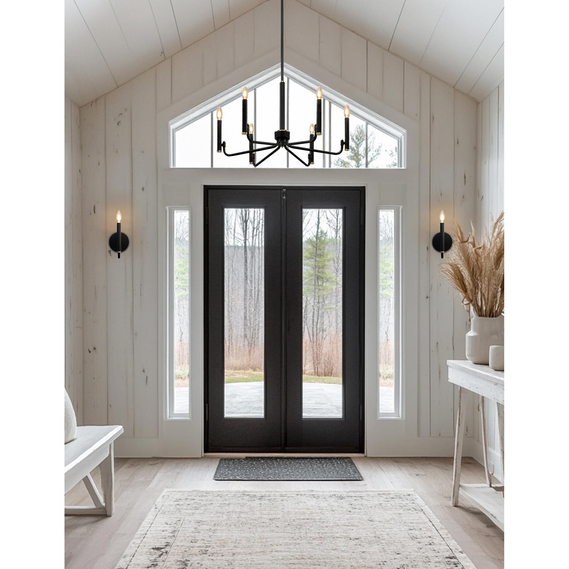 Bedford 24 Inch Chandelier by Justice Design Group