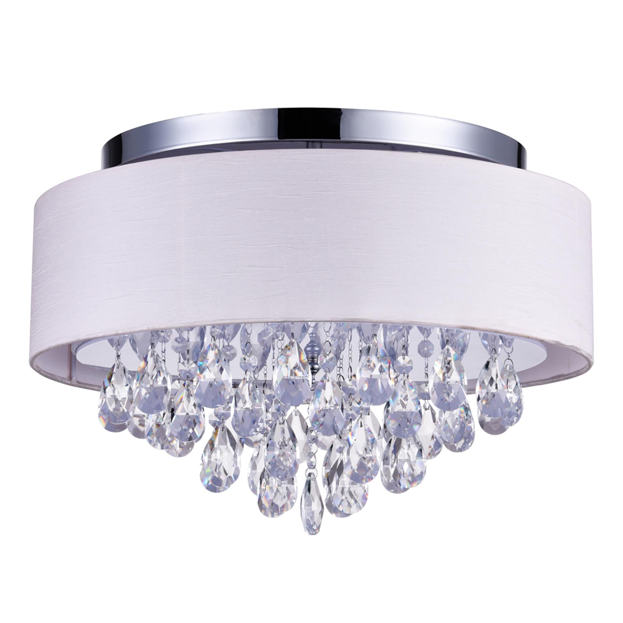 Dash 18 Inch 4 Light Flush Mount by CWI Lighting