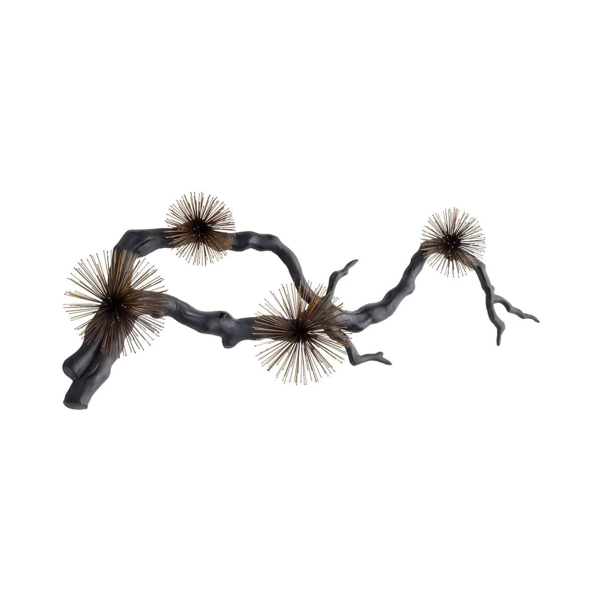 Ichiyo Wall Decor|Blk |Lg Alternative Wall Art by Cyan Designs